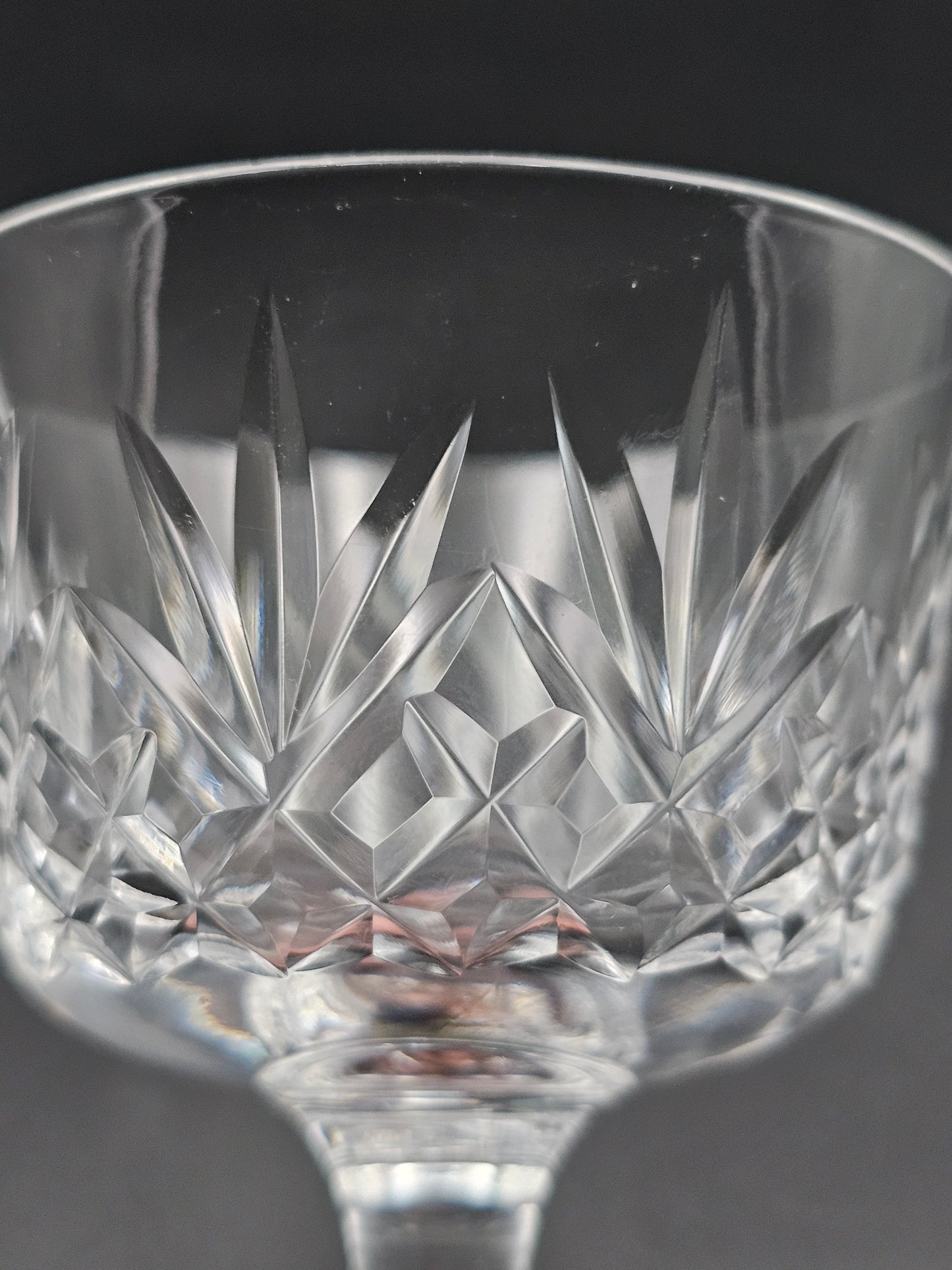 Set of 6 Crystal Champagne Coupes 150ml