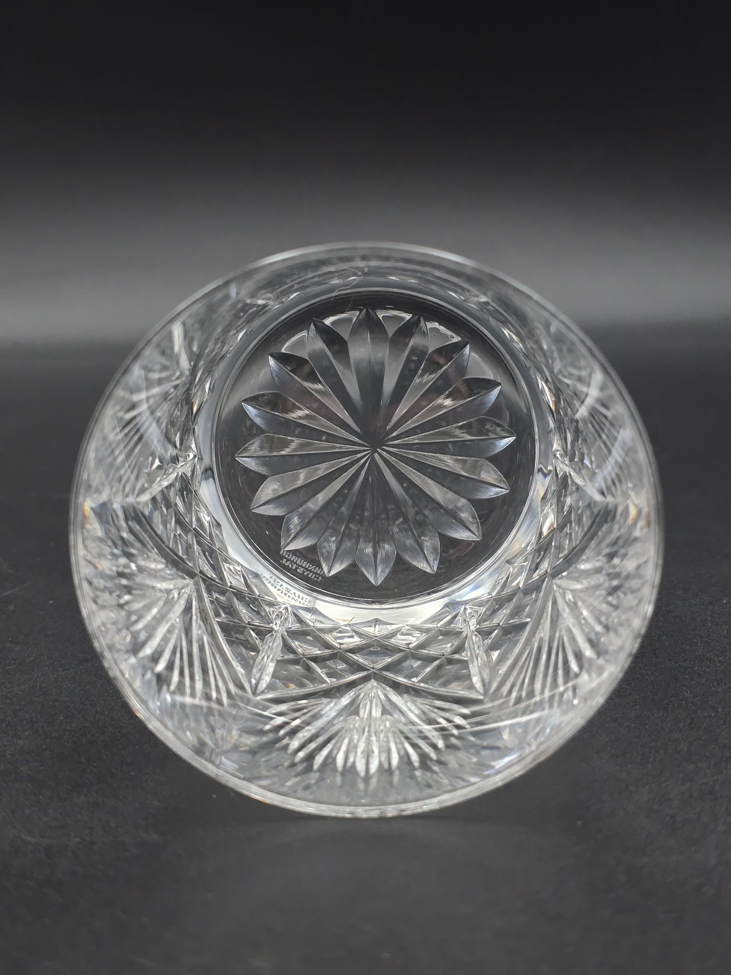 Stunning set of 6 Large Edinburgh Crystal Iona Pattern Tumblers. 10oz