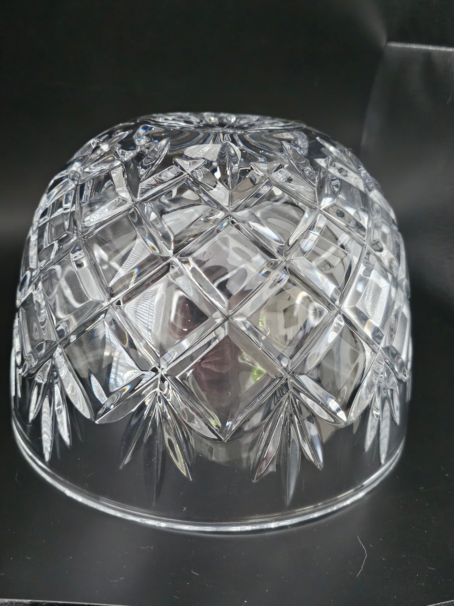 Large Waterford Irish Crystal Bowl. 21cm. 8.5"