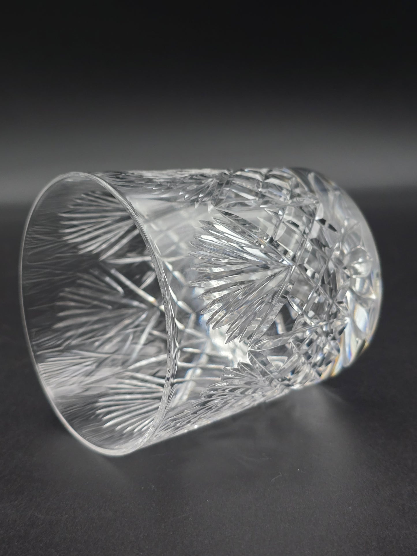 Stunning set of 6 Large Edinburgh Crystal Iona Pattern Tumblers. 10oz