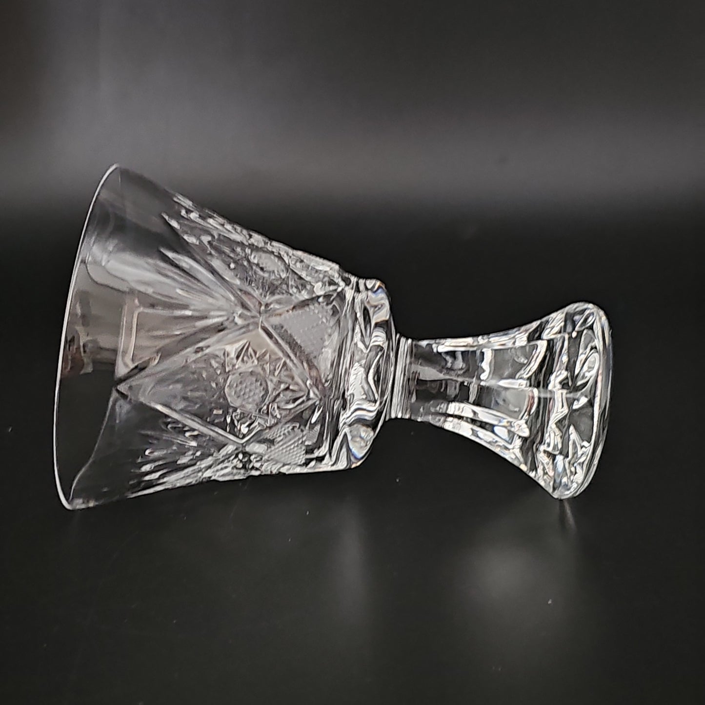 Set of 5 Crystal Sherry or Port Glasses. 150ml