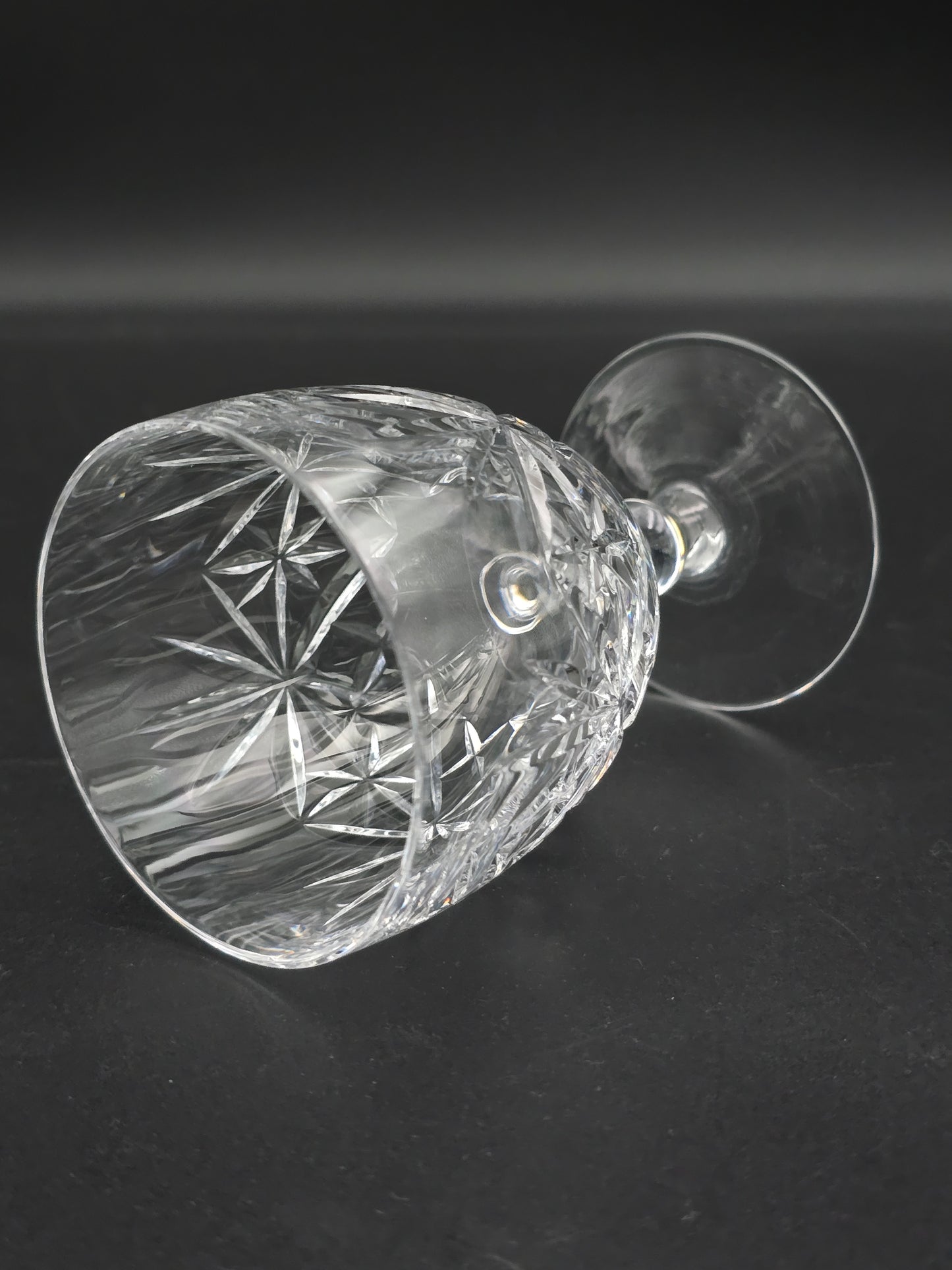 Set of 5 Crystal wine goblets 175ml