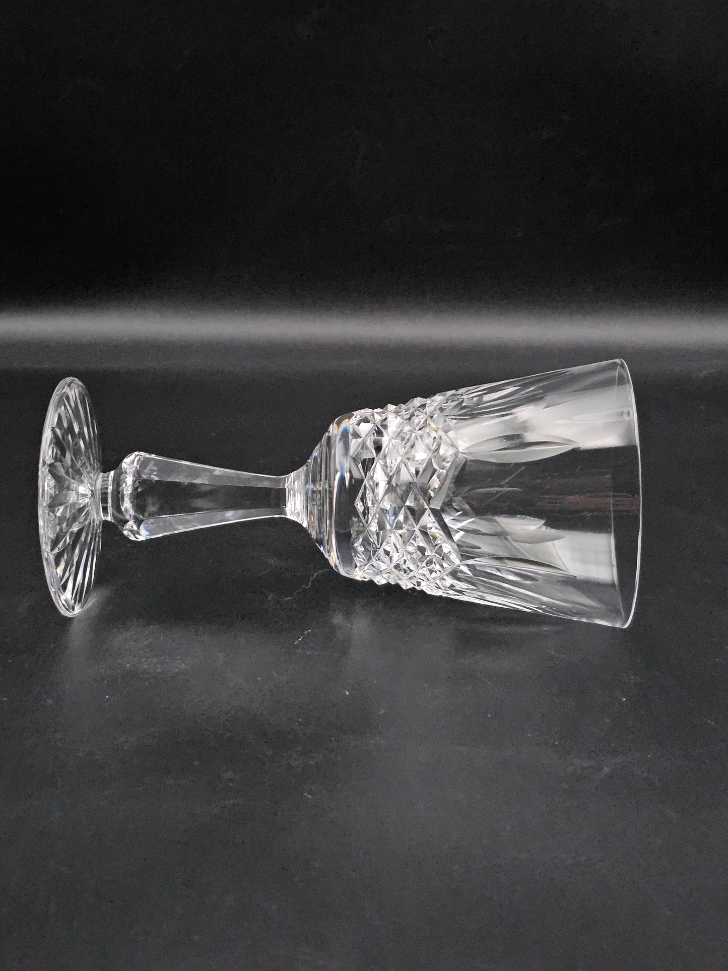 Set of 4 Waterford Kenmare Pattern Crystal wine glasses 160ml