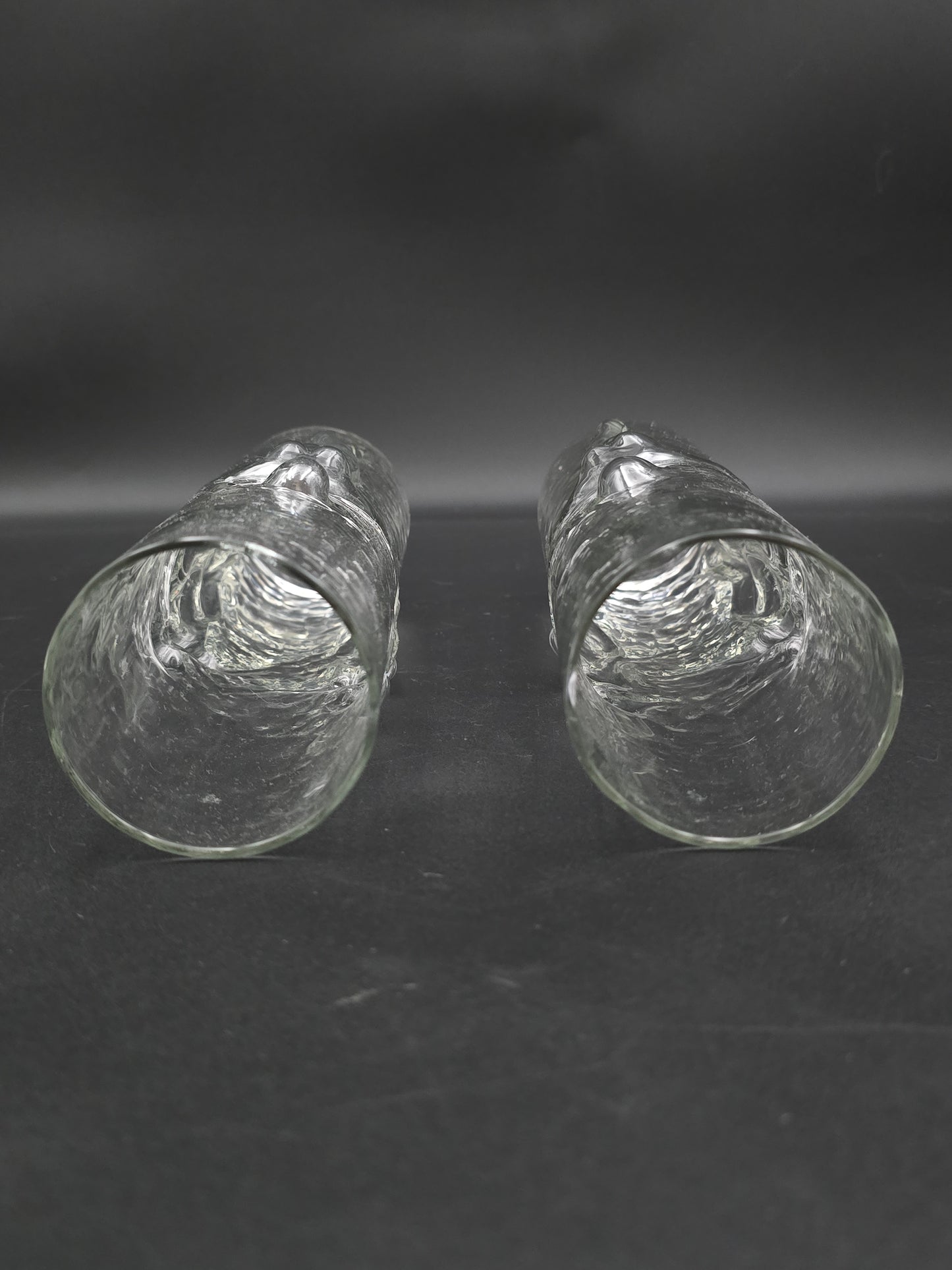 2 Vintage La Femme 3D Beer glasses Naked Lady by Libbey Glass Co.