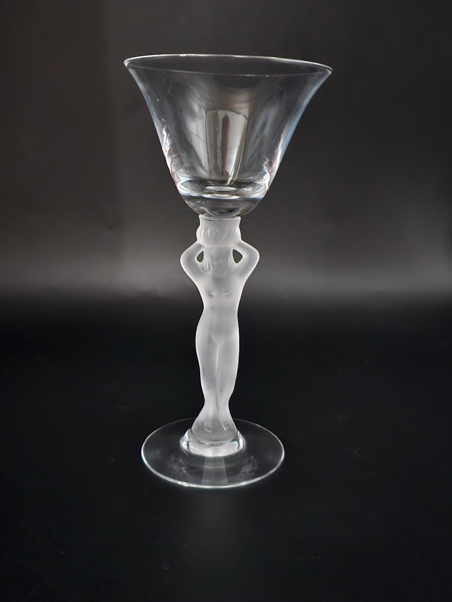 Crystal Bayel Bacchante single  Nude Stemmed Liqueur glass. 100ml