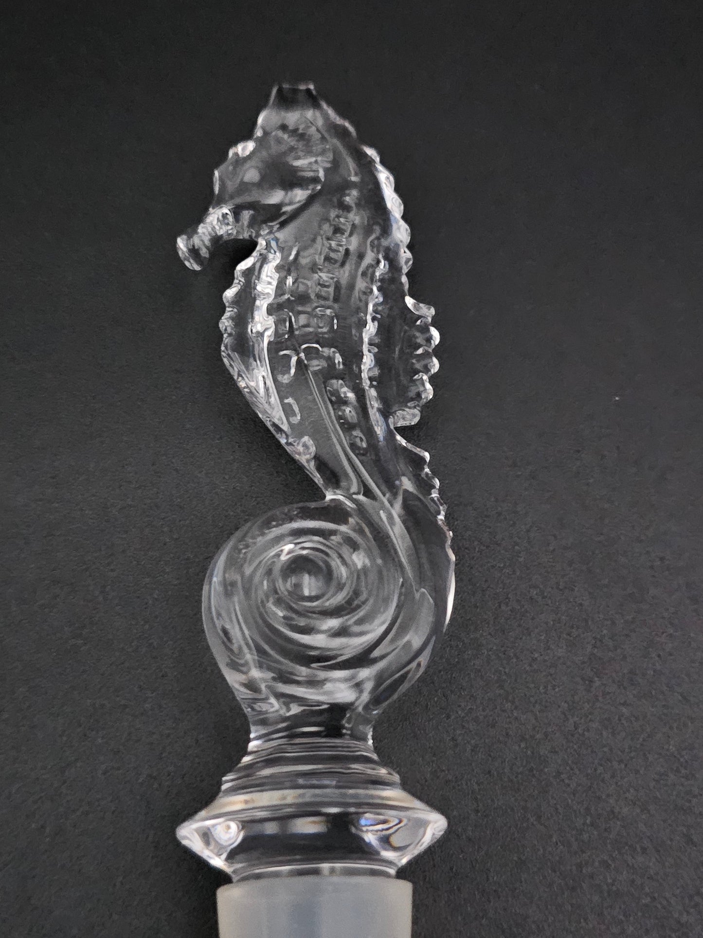 Waterford Crystal Seahorse Wine Stopper