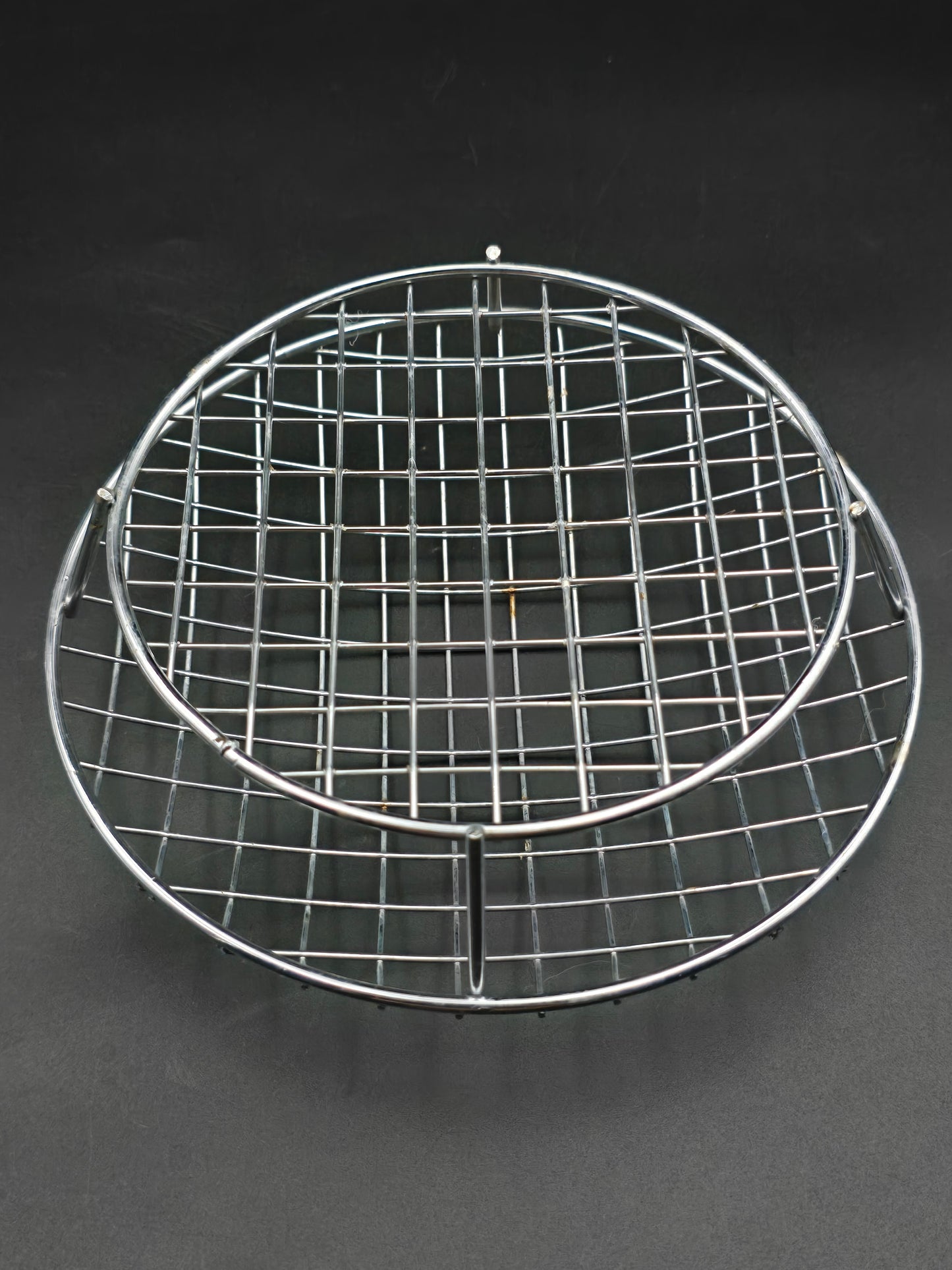 Large Heavy Vintage Crystal Rose Posy Bowl with Fluted & Cross-Cut Design – 2kg – 7.5” Wide, 6” Tall