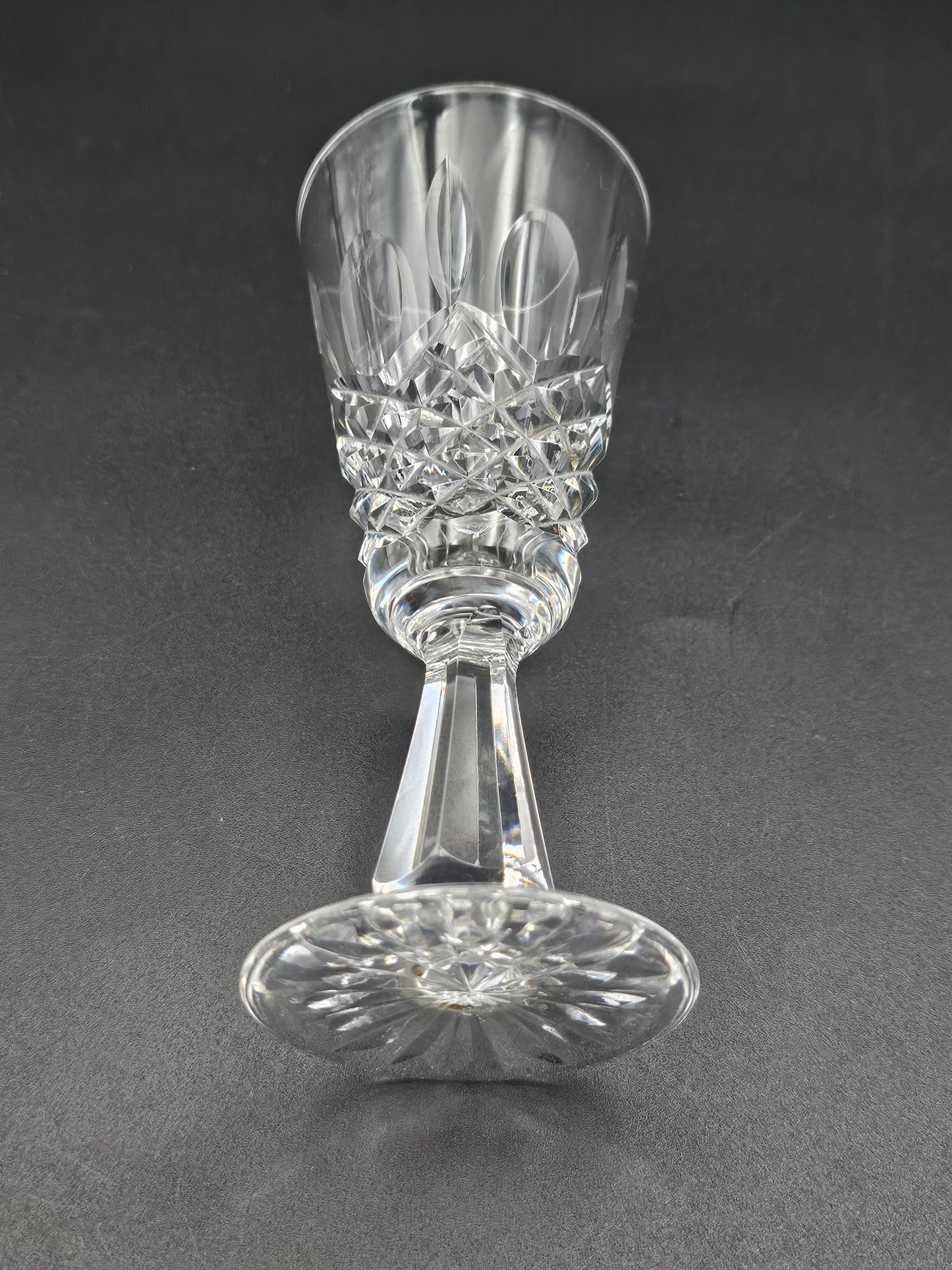 Set of 6 Waterford Crystal Kenmare Pattern liqueur glasses 90ml