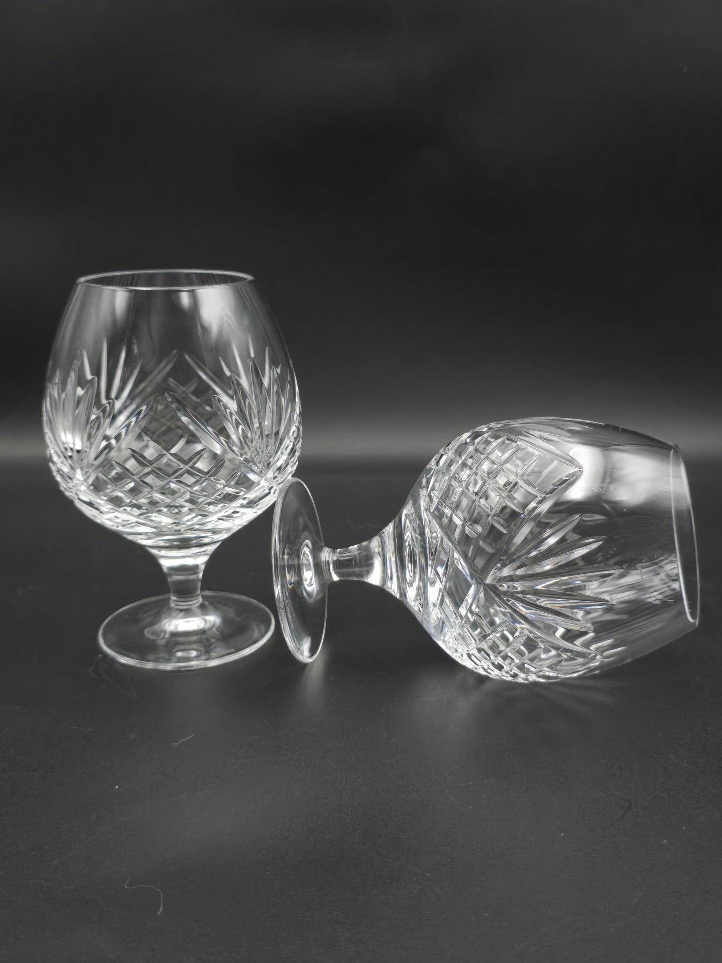 Pair of large Royal Doulton Westminster pattern Brandy Glasses 13oz