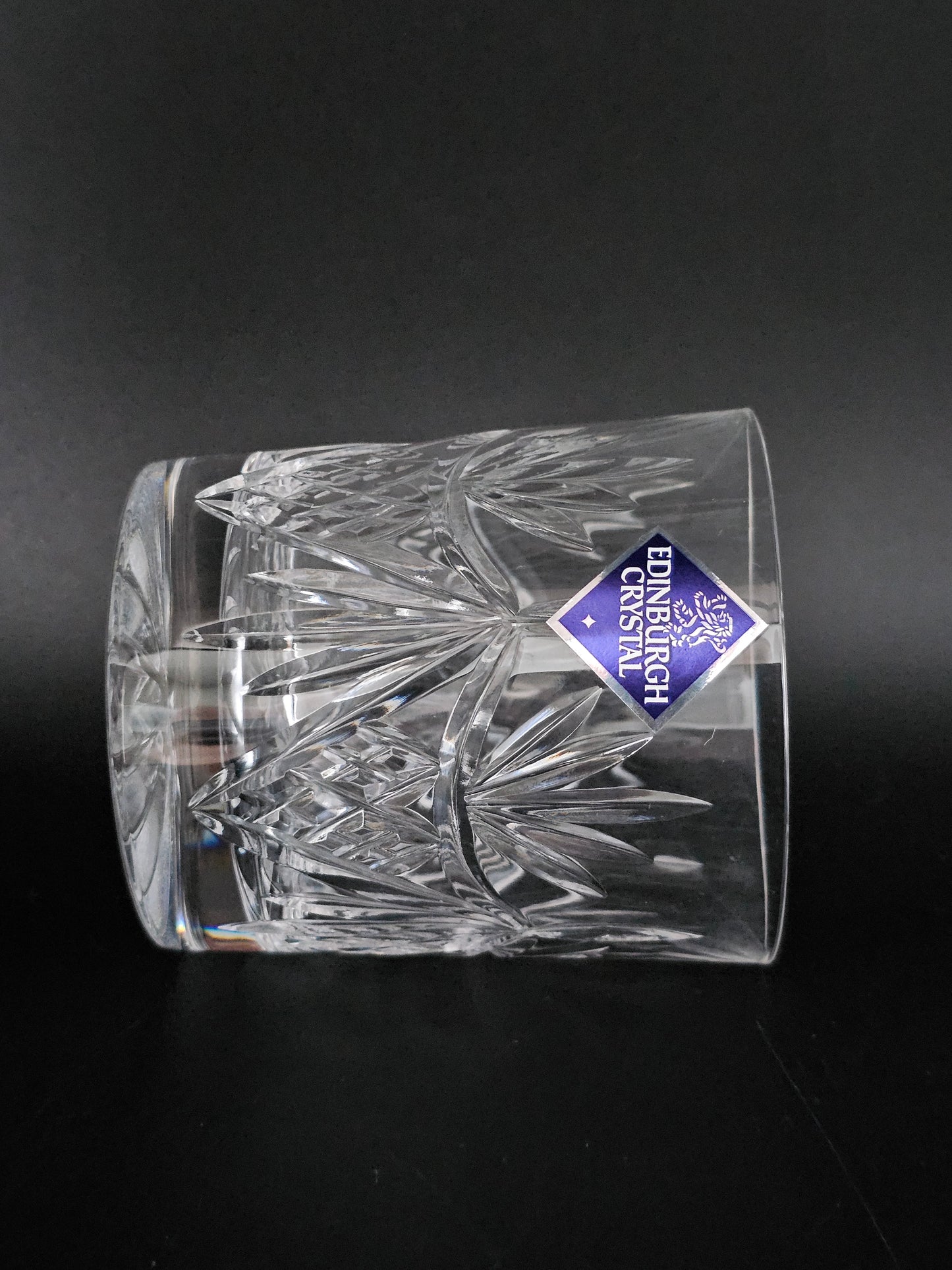 Set of 6 Edinburgh Crystal Tumblers. 7oz Beauly Pattern.