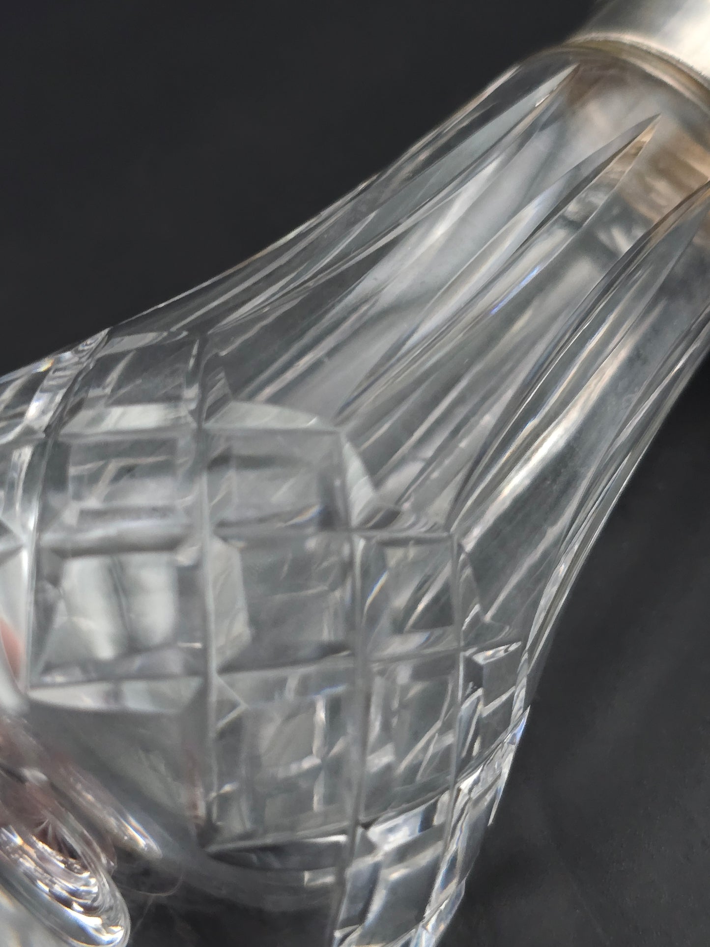 Waterford Lismore Crystal sugar / pepper shaker