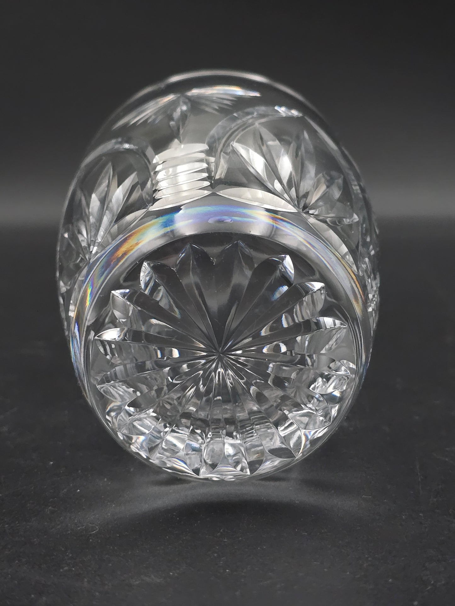 Set of 6 Webb Corbett Gothic Pattern Crystal tumblers. 10oz