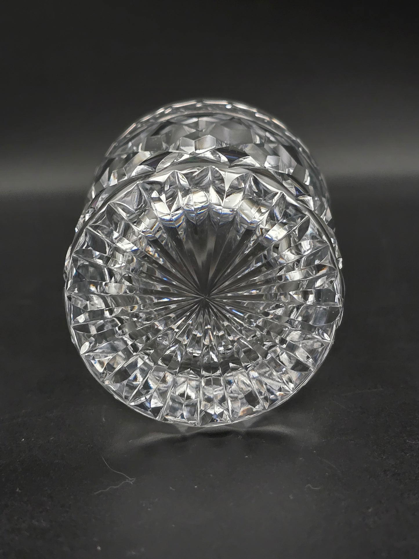 Set of 4 Stuart Crystal Cheltenham Pattern Crystal Tumblers. 7oz