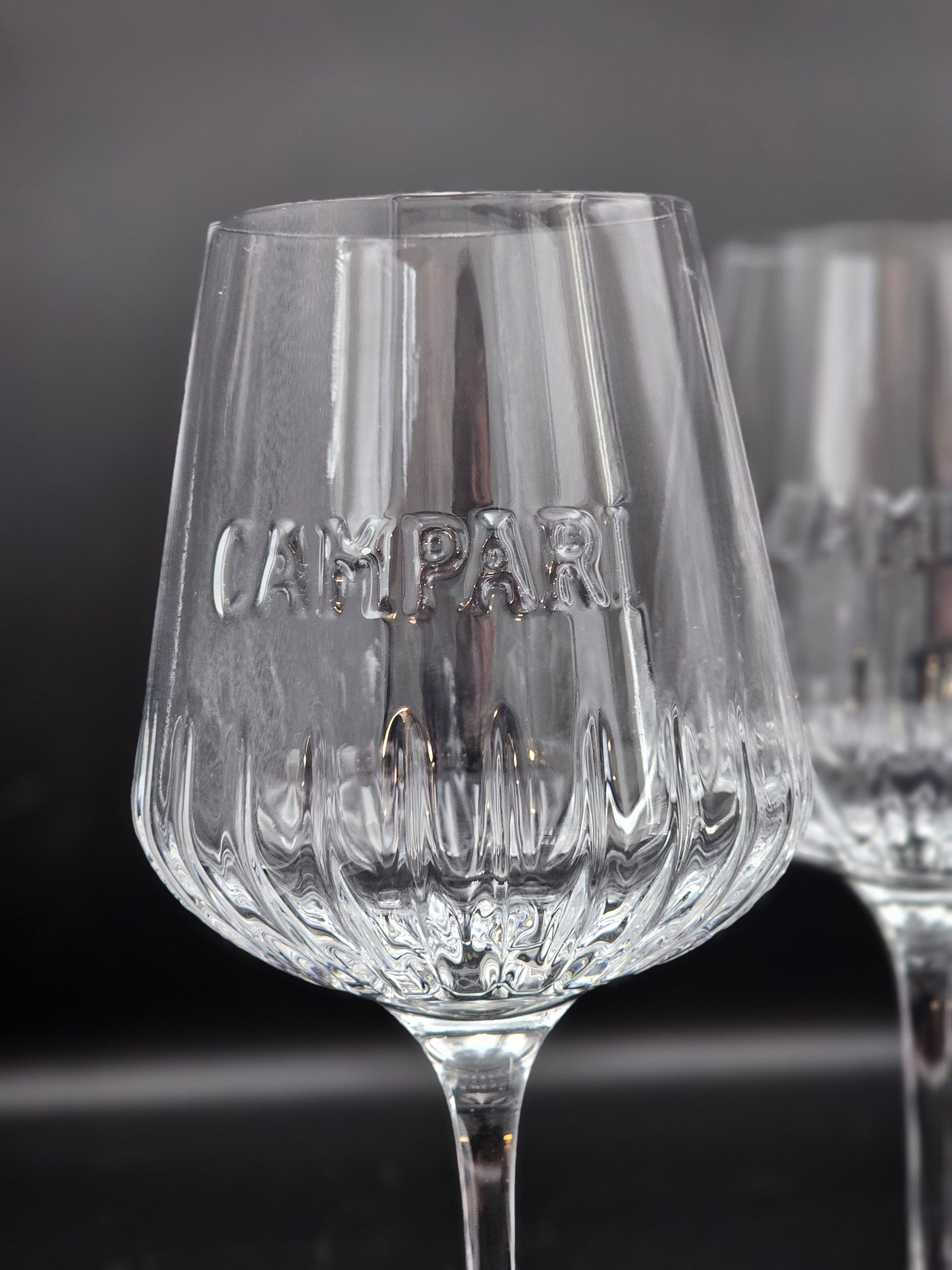 Campari Spritz Milano Glasses.SET OF 6! Ideal for Campari or Aperol Spritz. 490ml Brand New Boxed