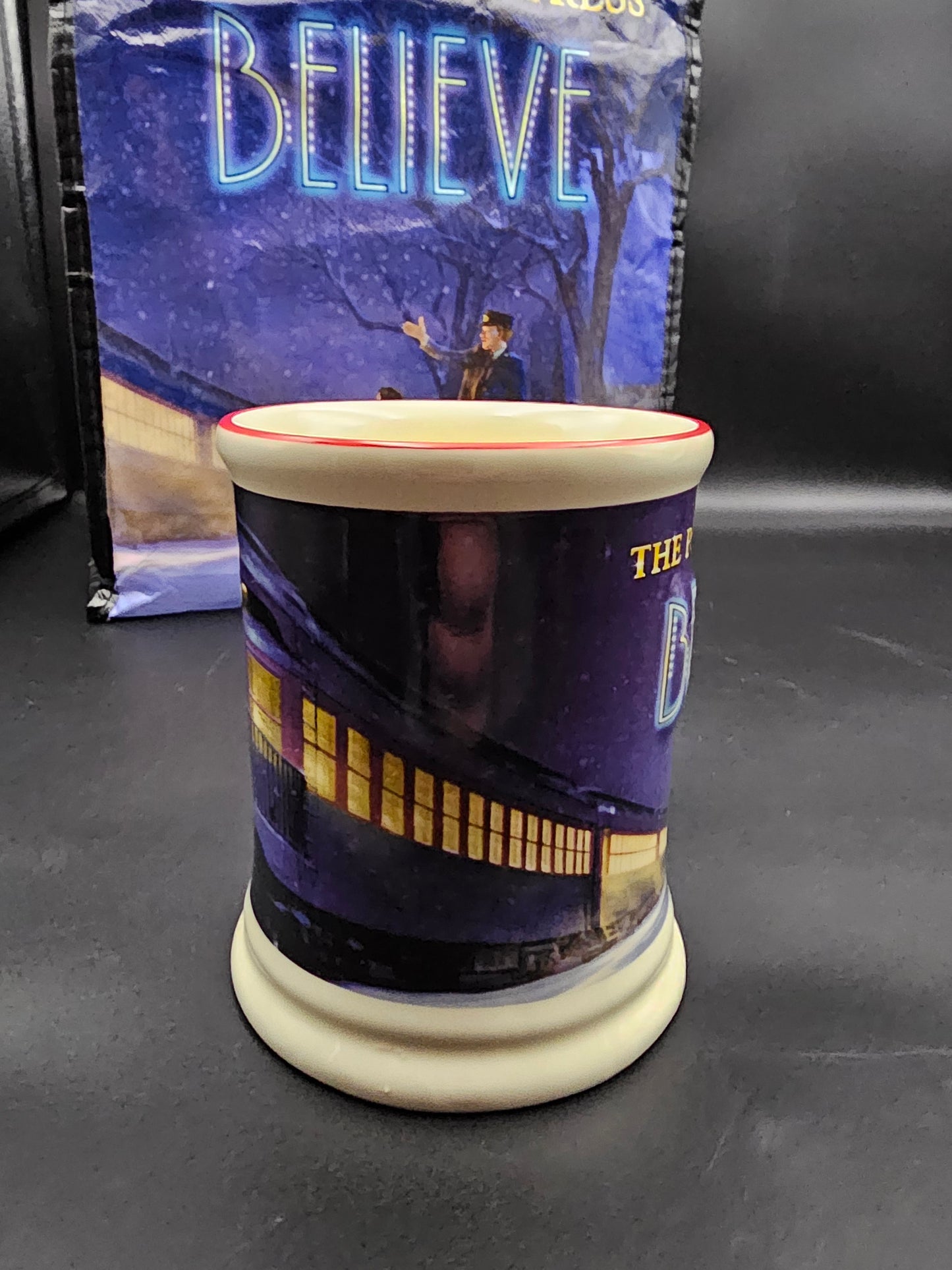 The Polar Express Mug with Polar Express bag