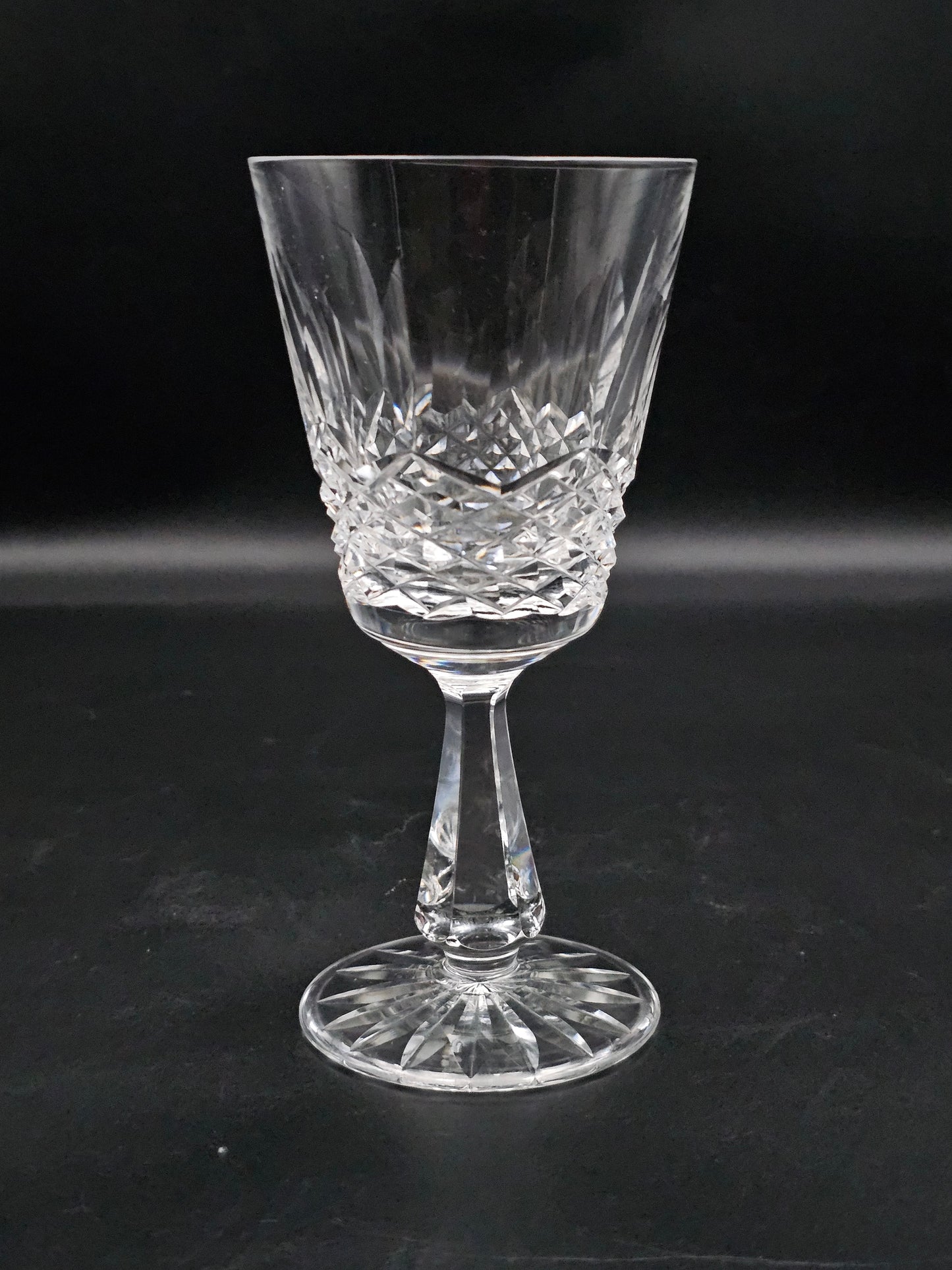 Set of 6 Waterford Kenmare Pattern Crystal wine glasses 160ml PLUS 1 FREE!!