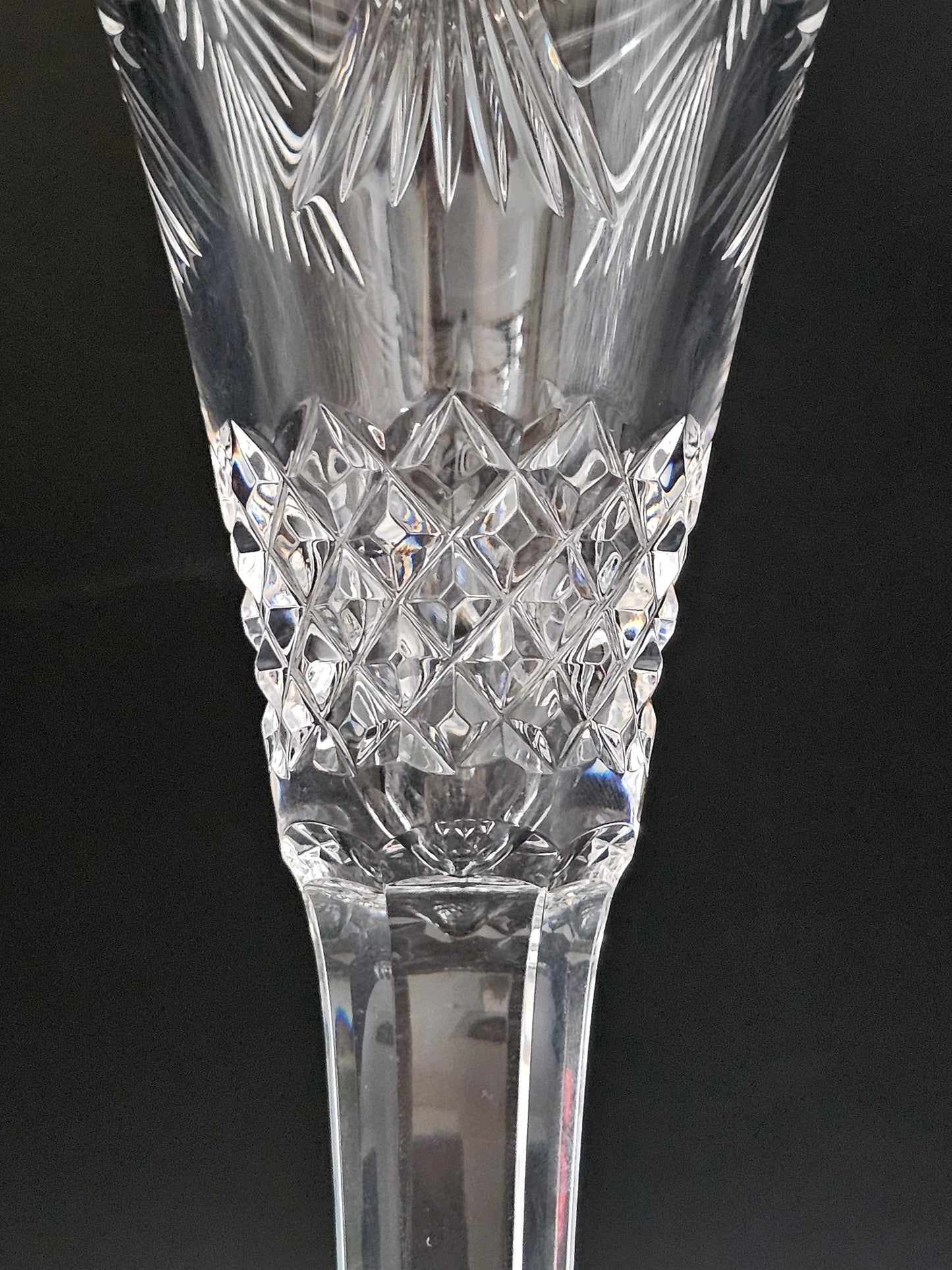 Waterford Crystal Glass Happiness Single  Champagne Flute. 23.5cm