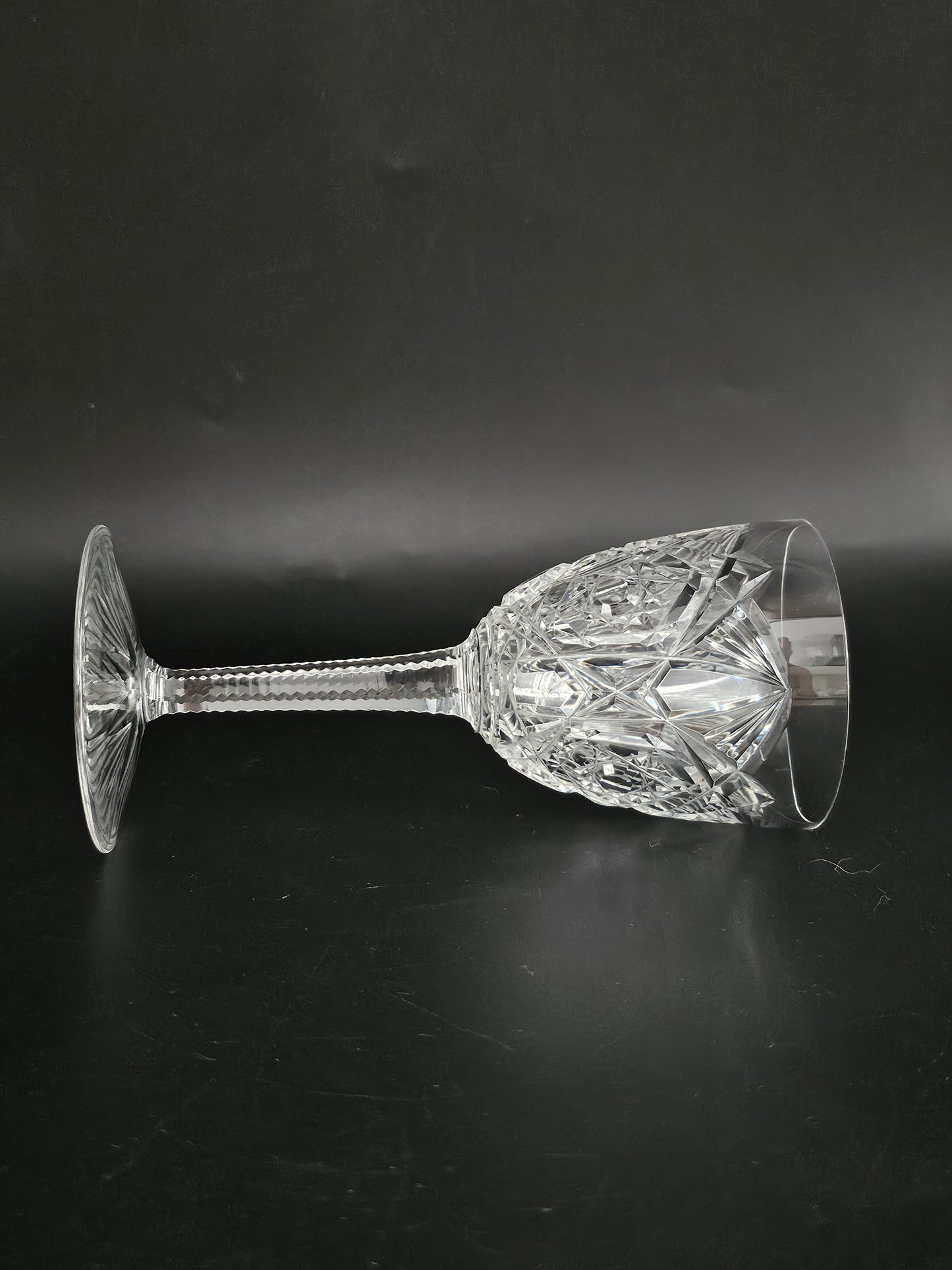 Single Baccarat Crystal Lagny Pattern Port Glass. 125ml