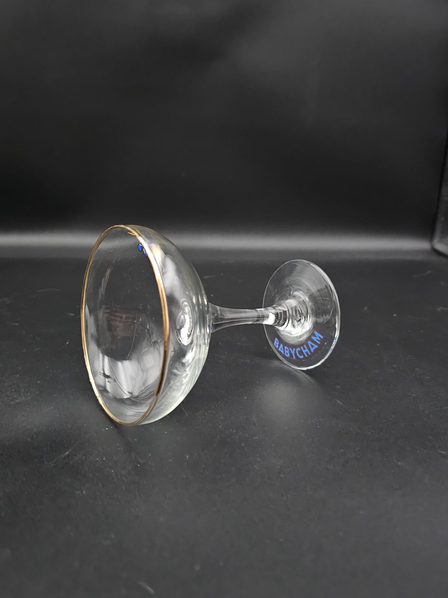 Set of 6 1970's Vintage Babycham coupes