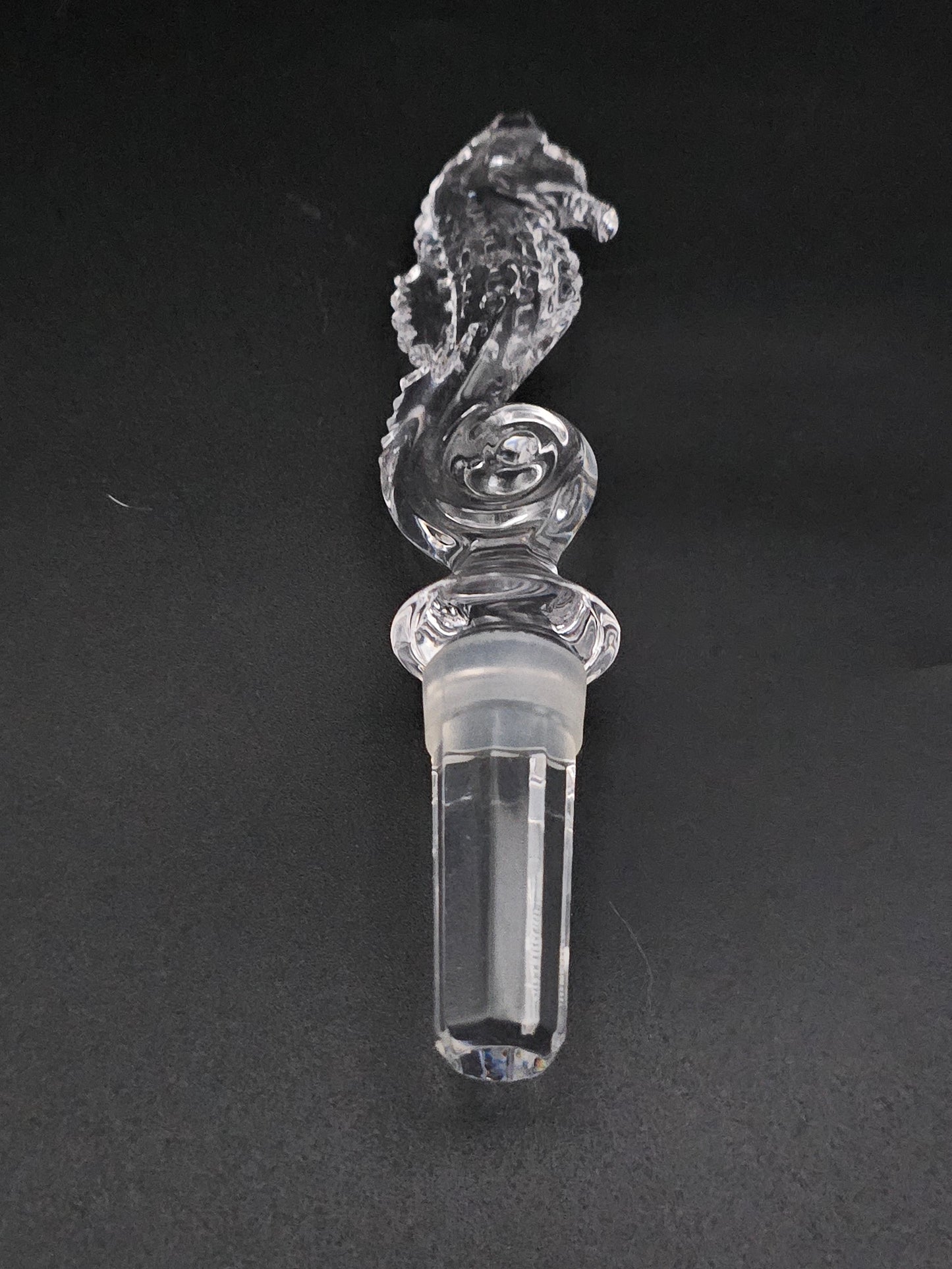 Waterford Crystal Seahorse Wine Stopper