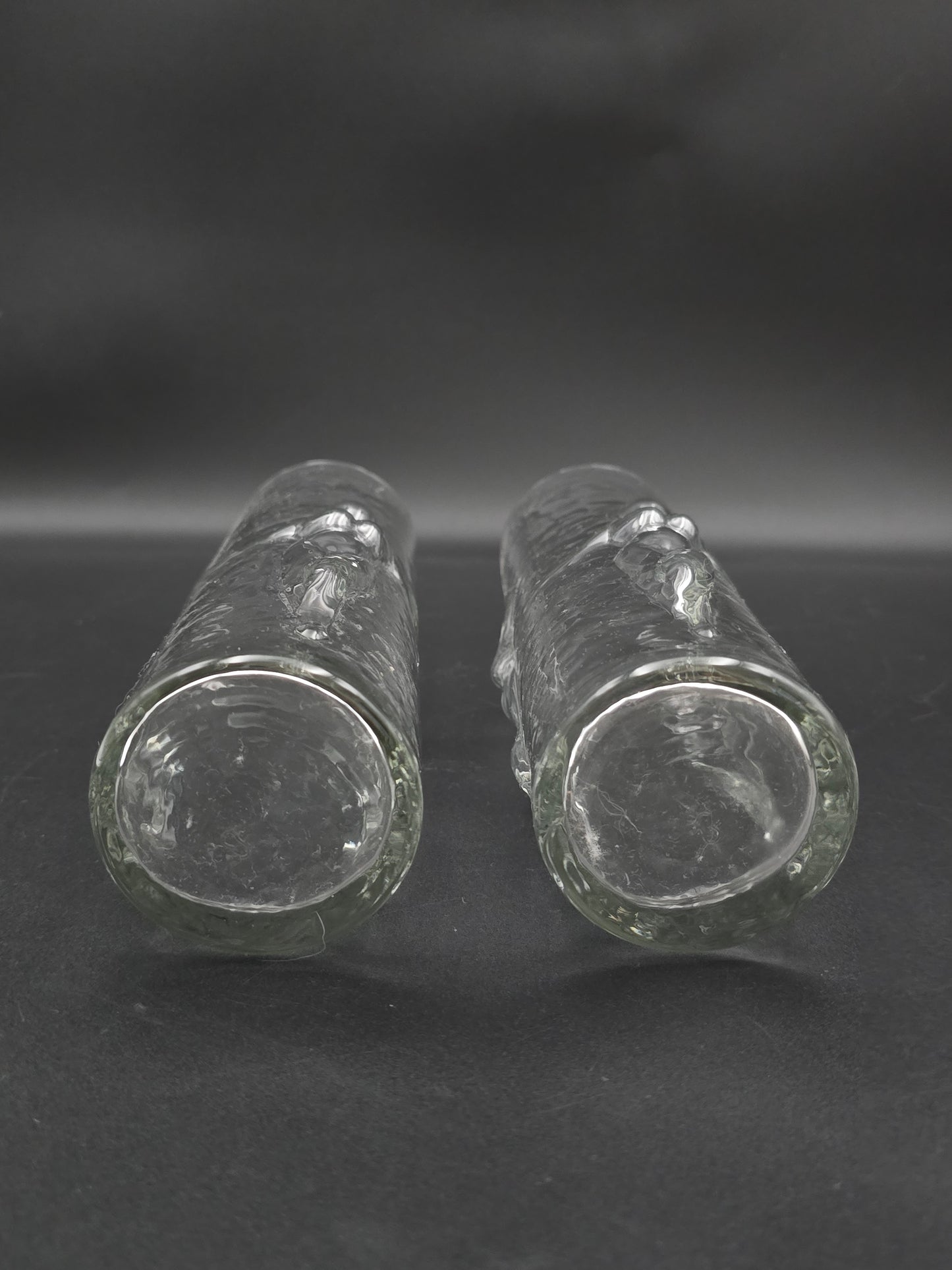 2 Vintage La Femme 3D Beer glasses Naked Lady by Libbey Glass Co.