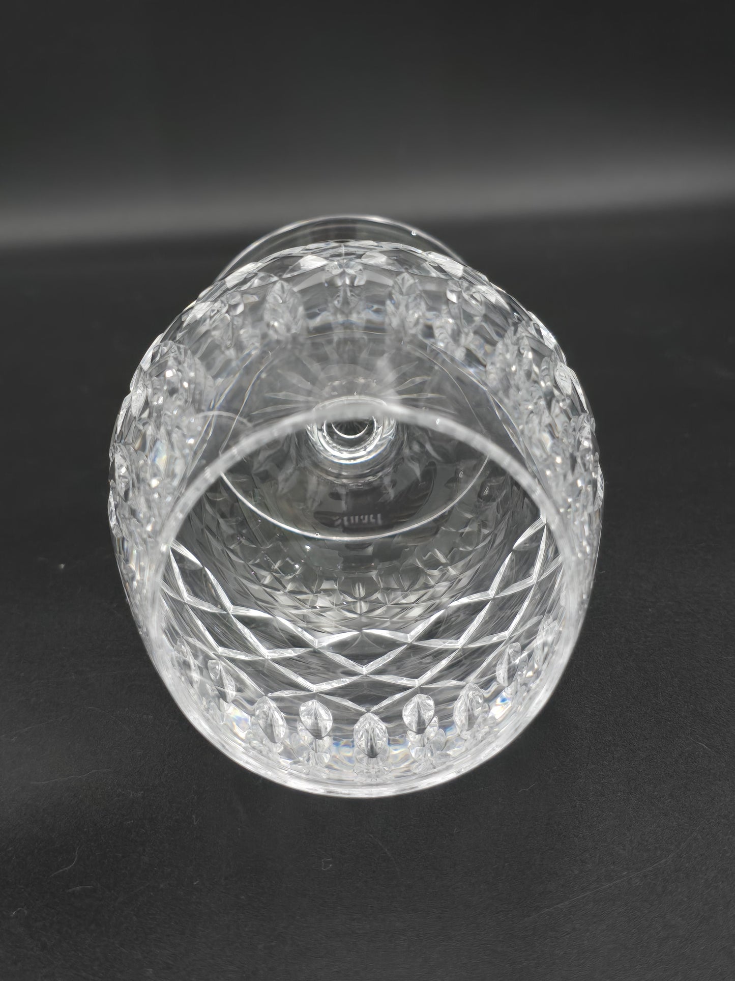 Pair of Stuart Crystal Glendevon Pattern Brandy Glasses 11oz