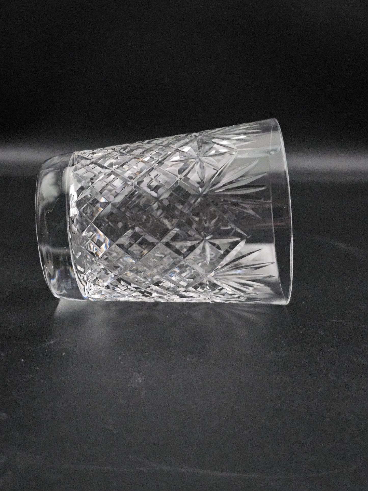 Beautiful set of 5 Crystal tumblers. 260ml 9oz