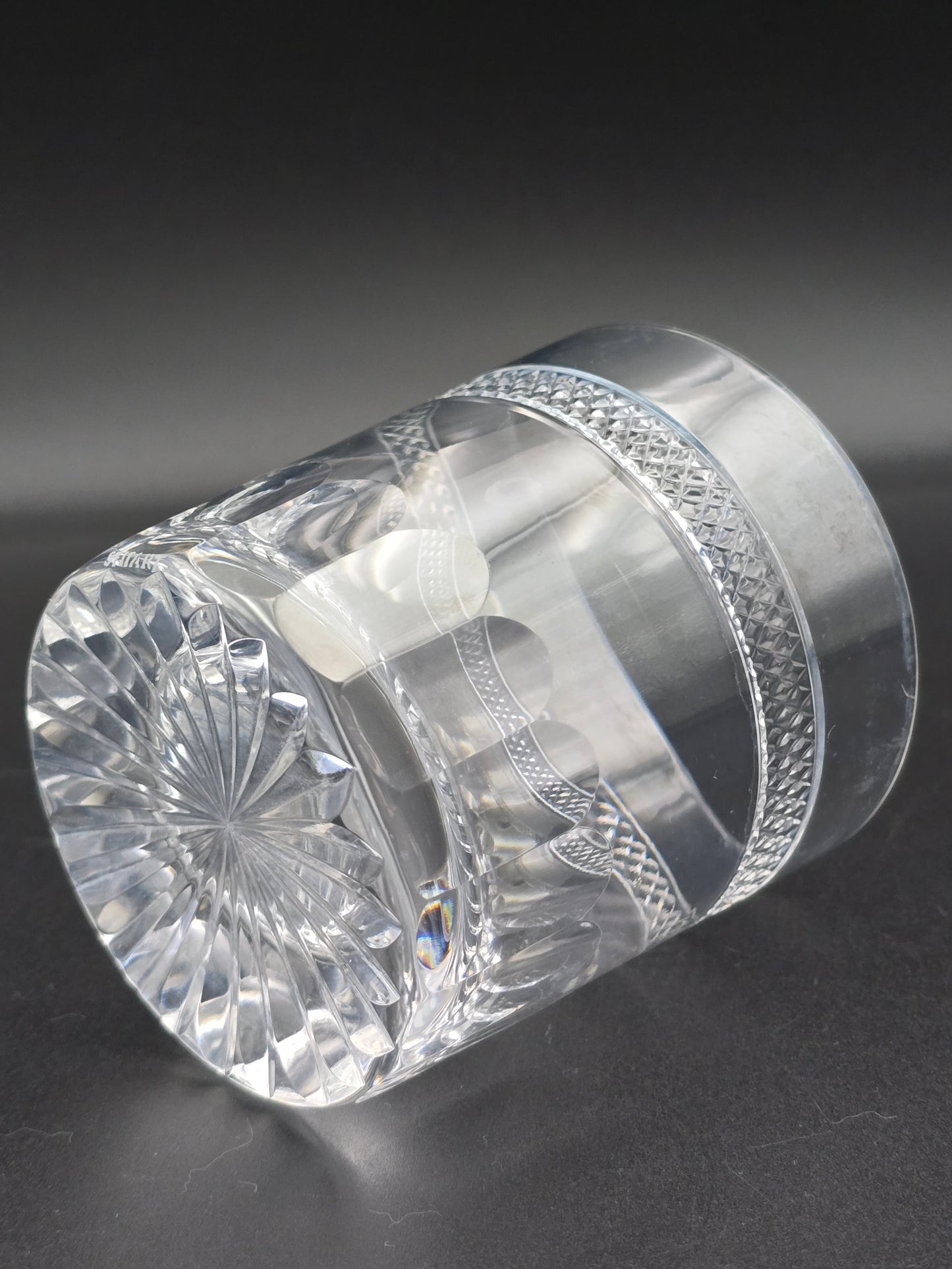 Set of 6 Stuart Crystal Tumblers. Constance Pattern. 11oz