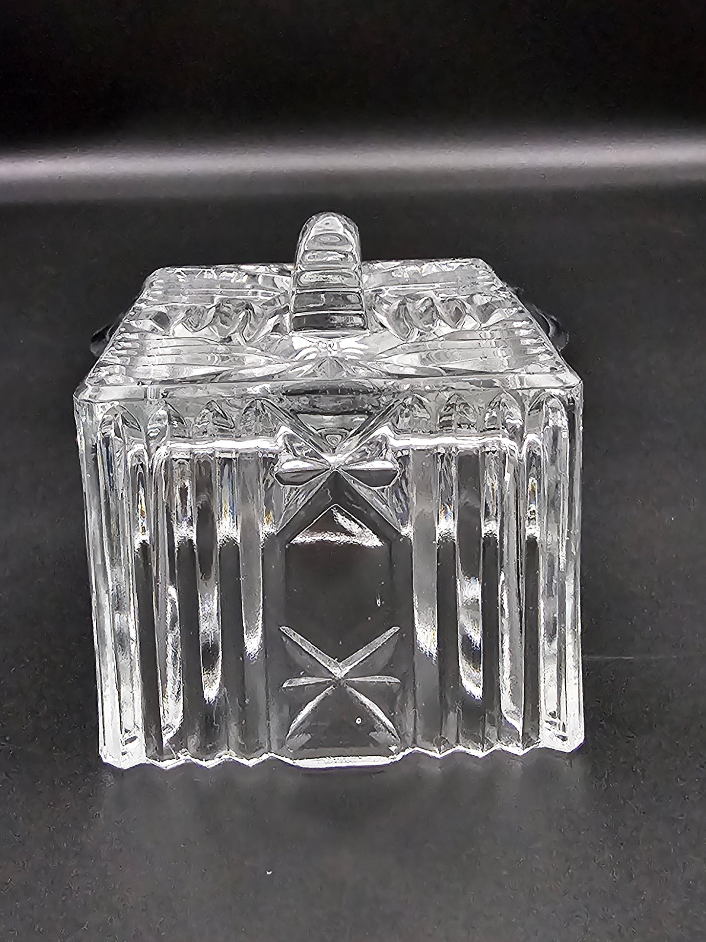 Beautiful Crystal butter dish