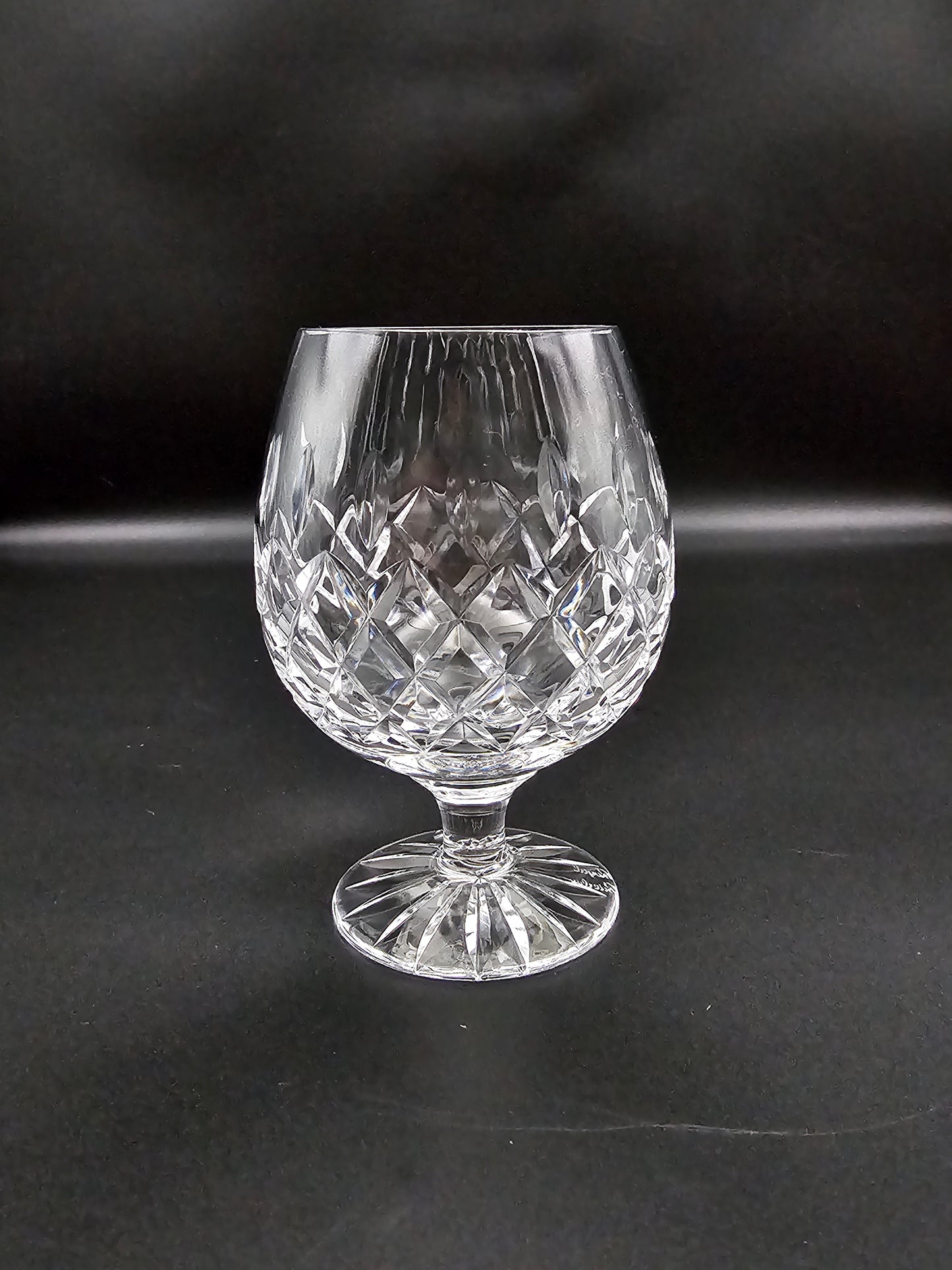 Set of 4 Royal Brierley Crystal Brandy Cognac glasses 12oz Gainsborough pattern