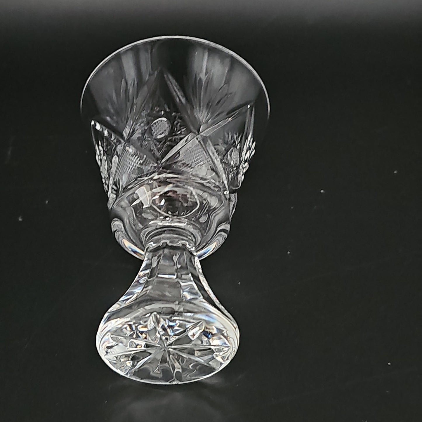 Set of 5 Crystal Sherry or Port Glasses. 150ml