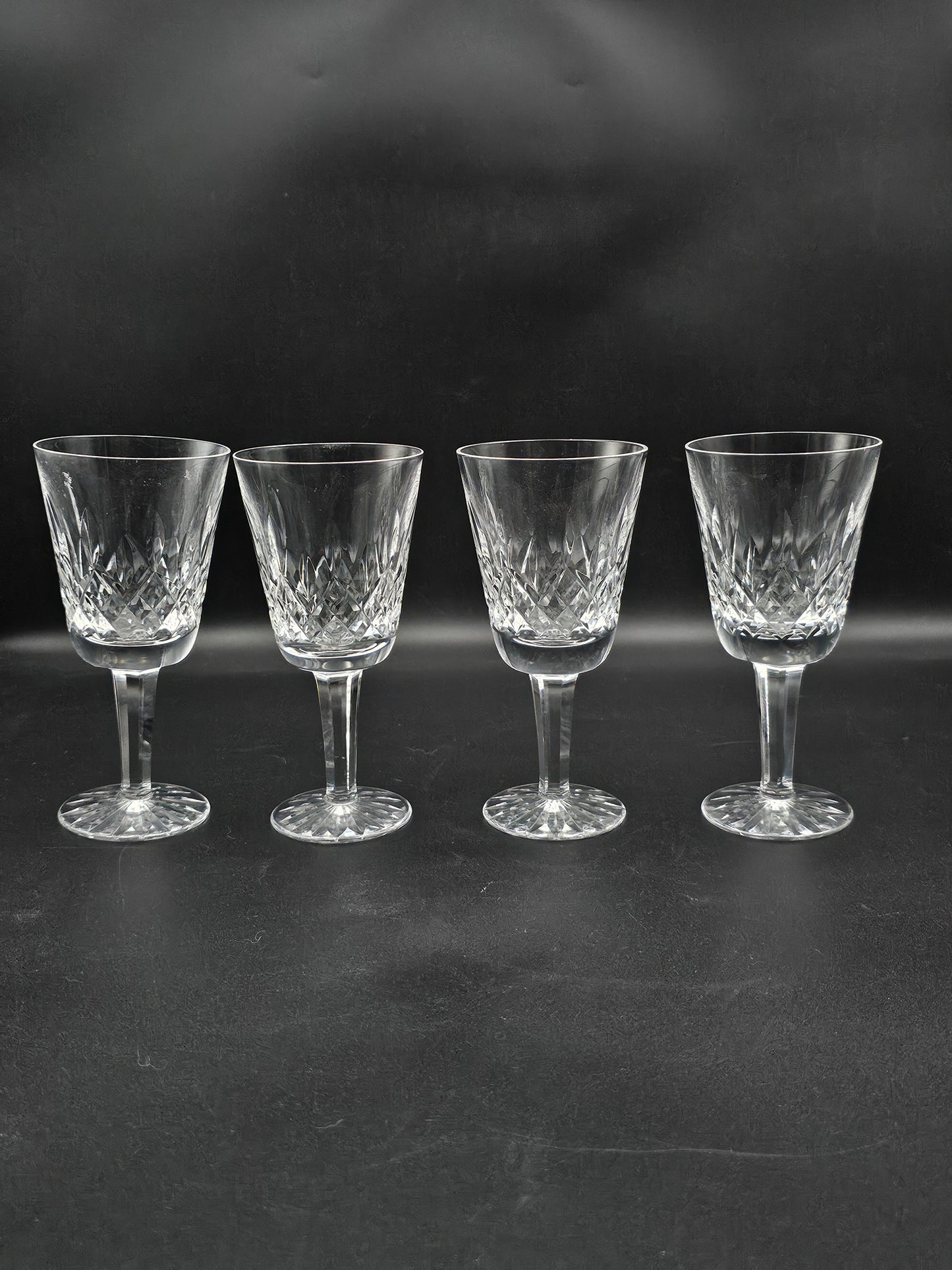 Waterford Lismore Crystal liqueur Glasses. 100ml set of 4