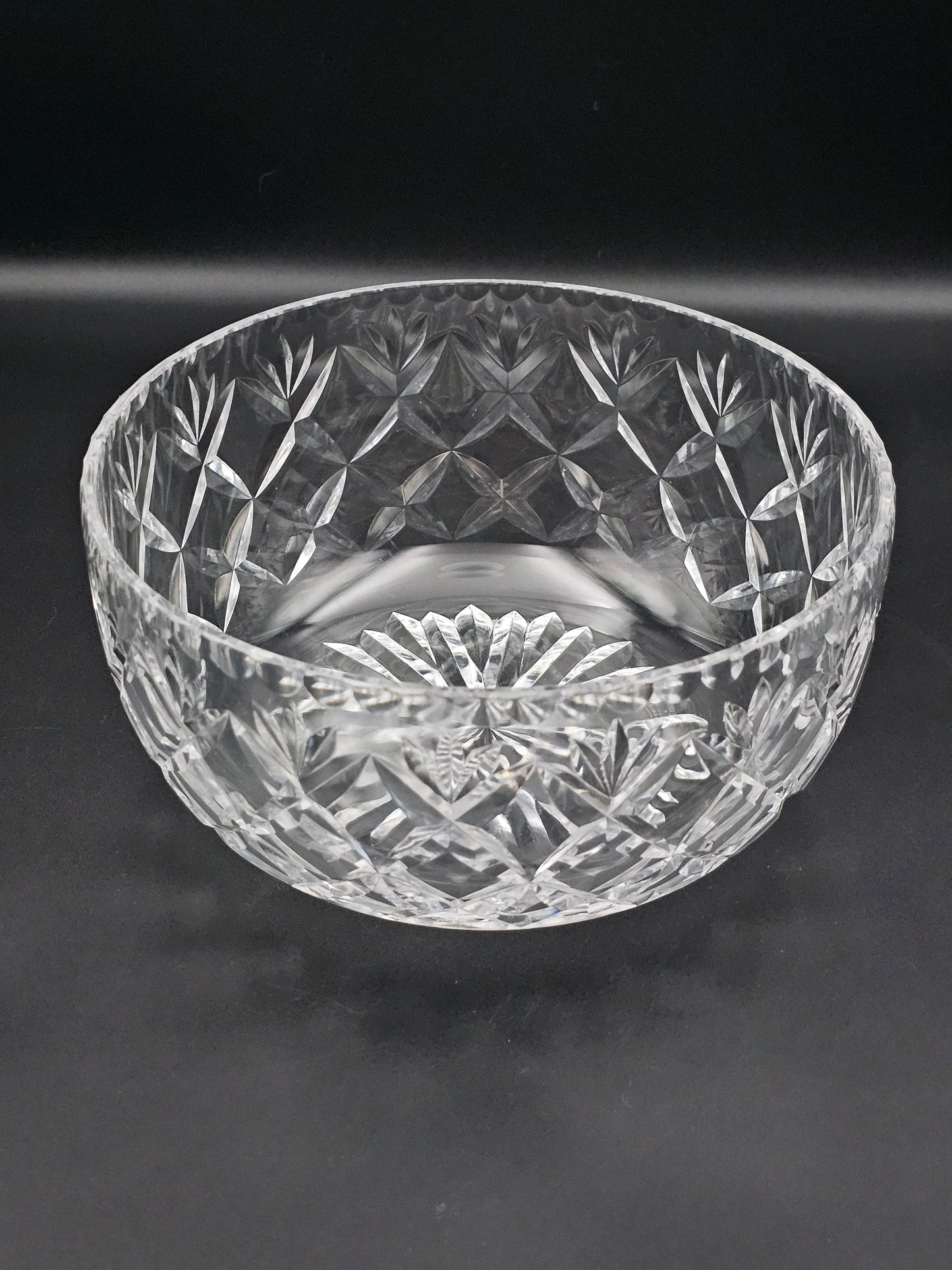 Royal Doulton Crystal Salad, Fruit or Trifle bowl 8"