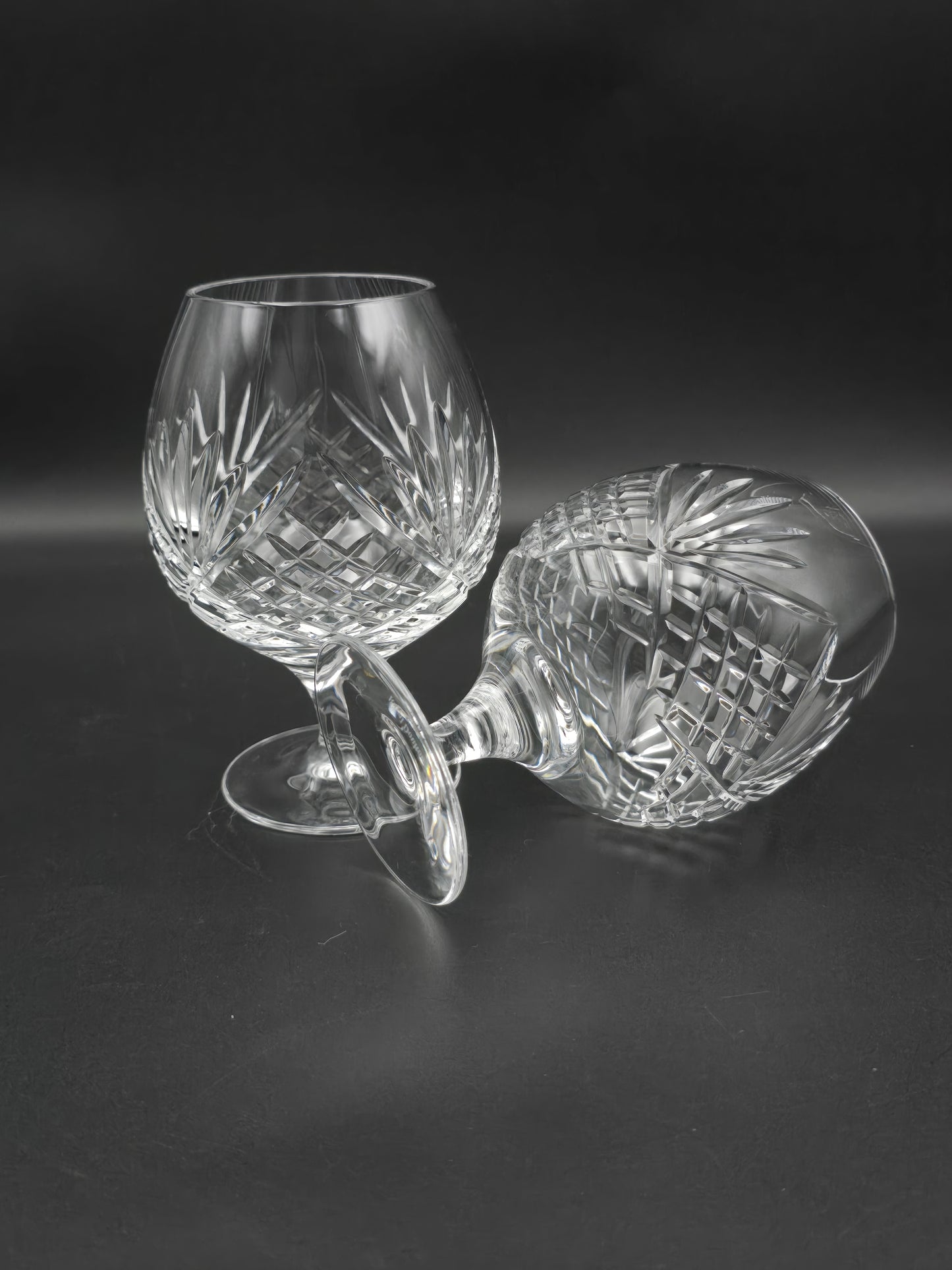 Pair of large Royal Doulton Westminster pattern Brandy Glasses 13oz