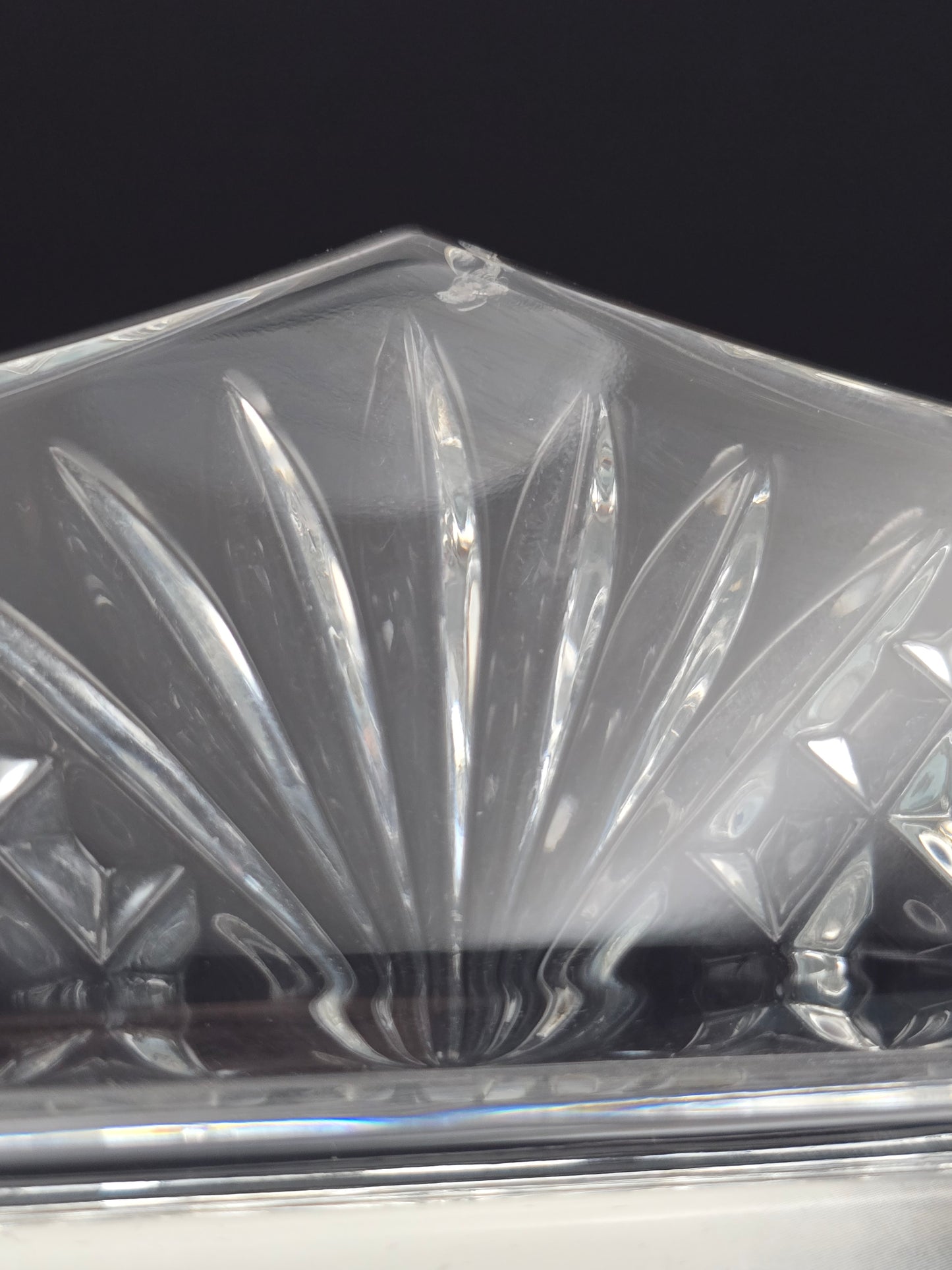 Waterford Crystal Abbeville 4x6 Photo Frame – With Original Box & Linen Bag – Signed.