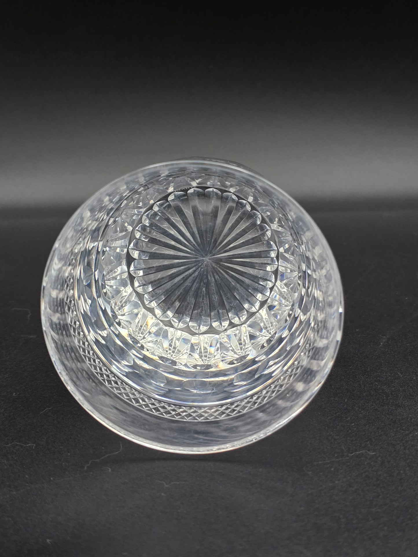Set of 6 Stuart Crystal Tumblers. Constance Pattern. 11oz