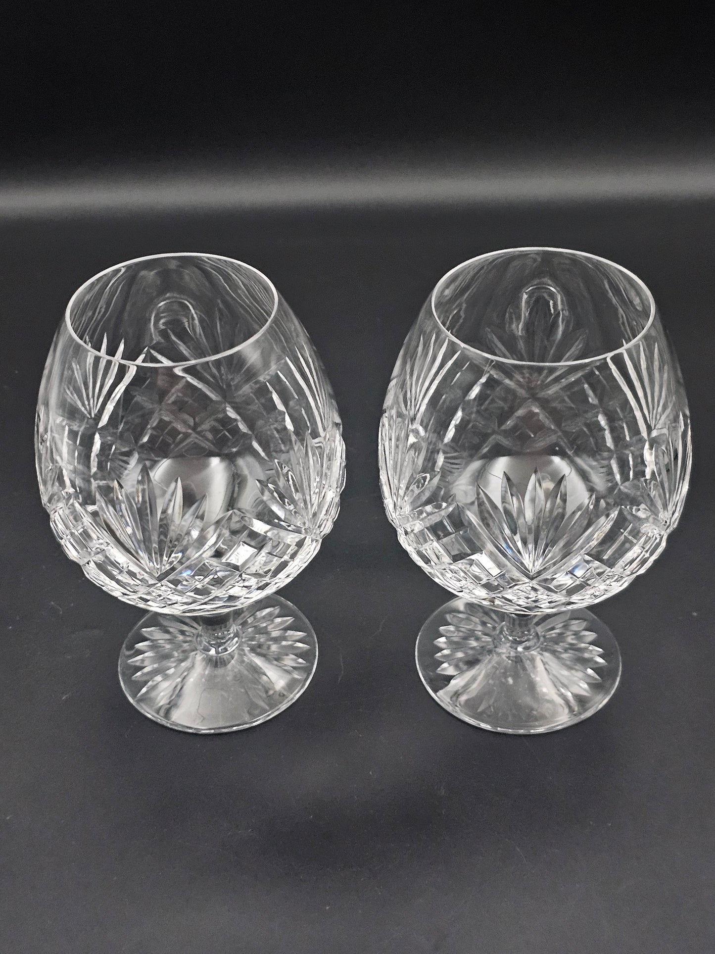 Pair of Royal Doulton Westminster Large brandy or Cognac glasses 13oz