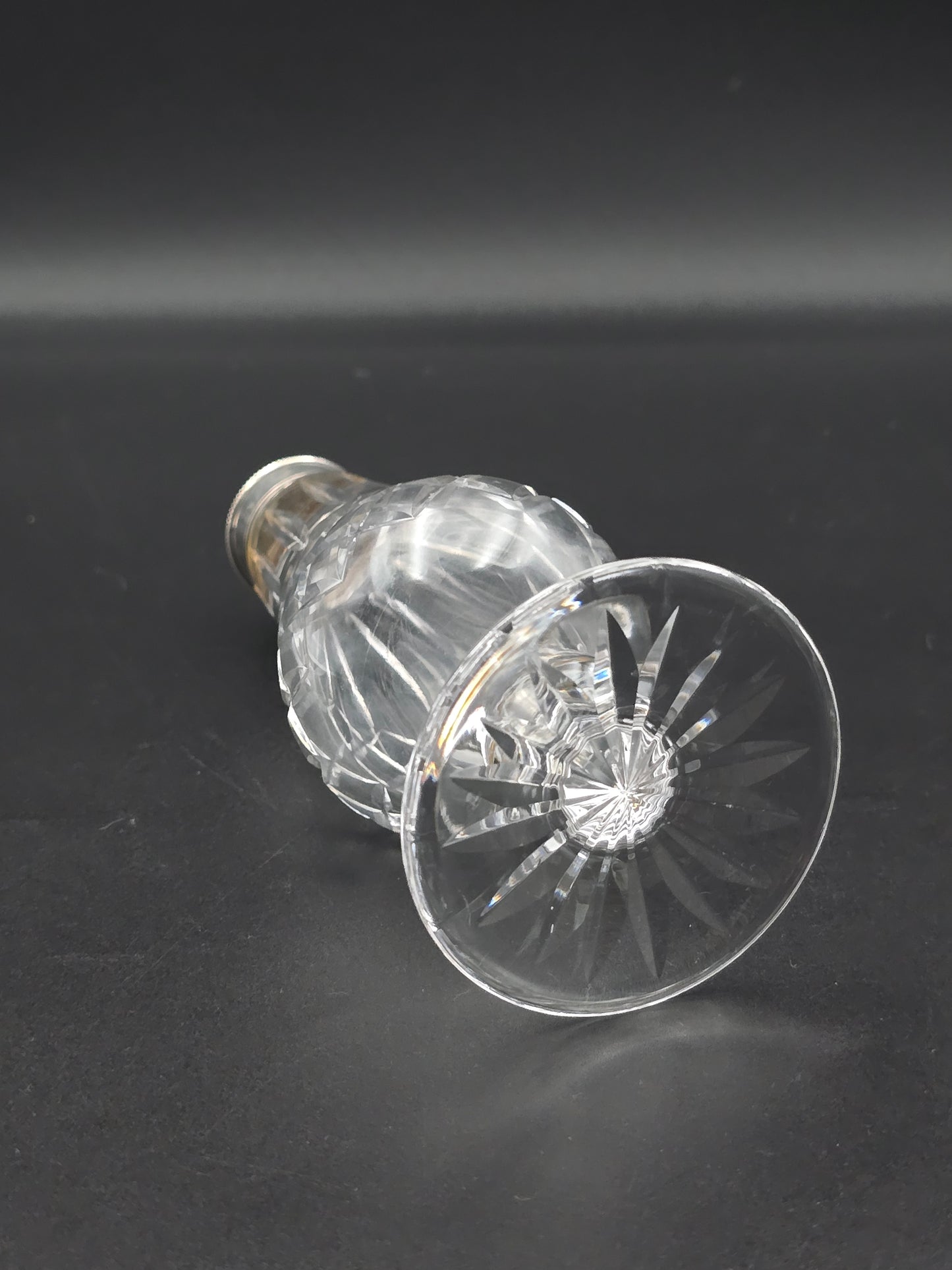 Waterford Lismore Crystal sugar / pepper shaker