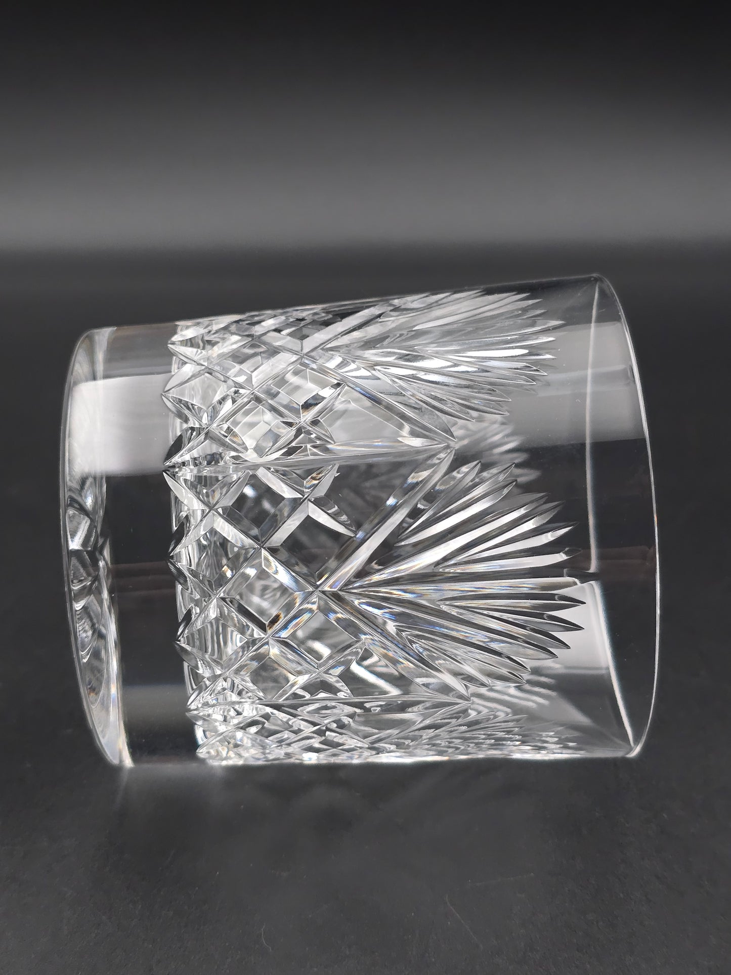 Stunning set of 6 Large Edinburgh Crystal Iona Pattern Tumblers. 10oz