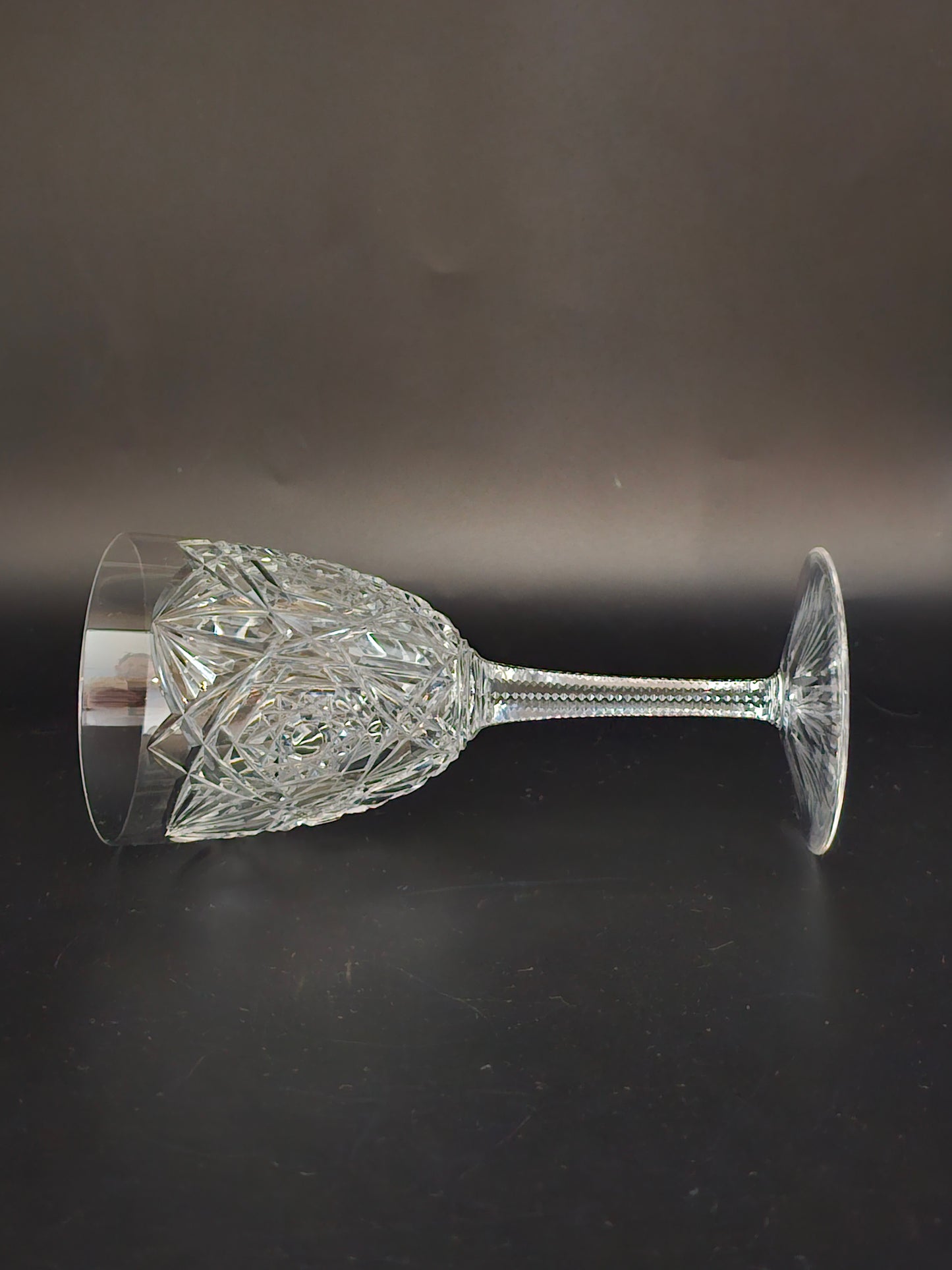 Beautiful Baccarat Lagny Pattern Single Crystal wine glass 175ml