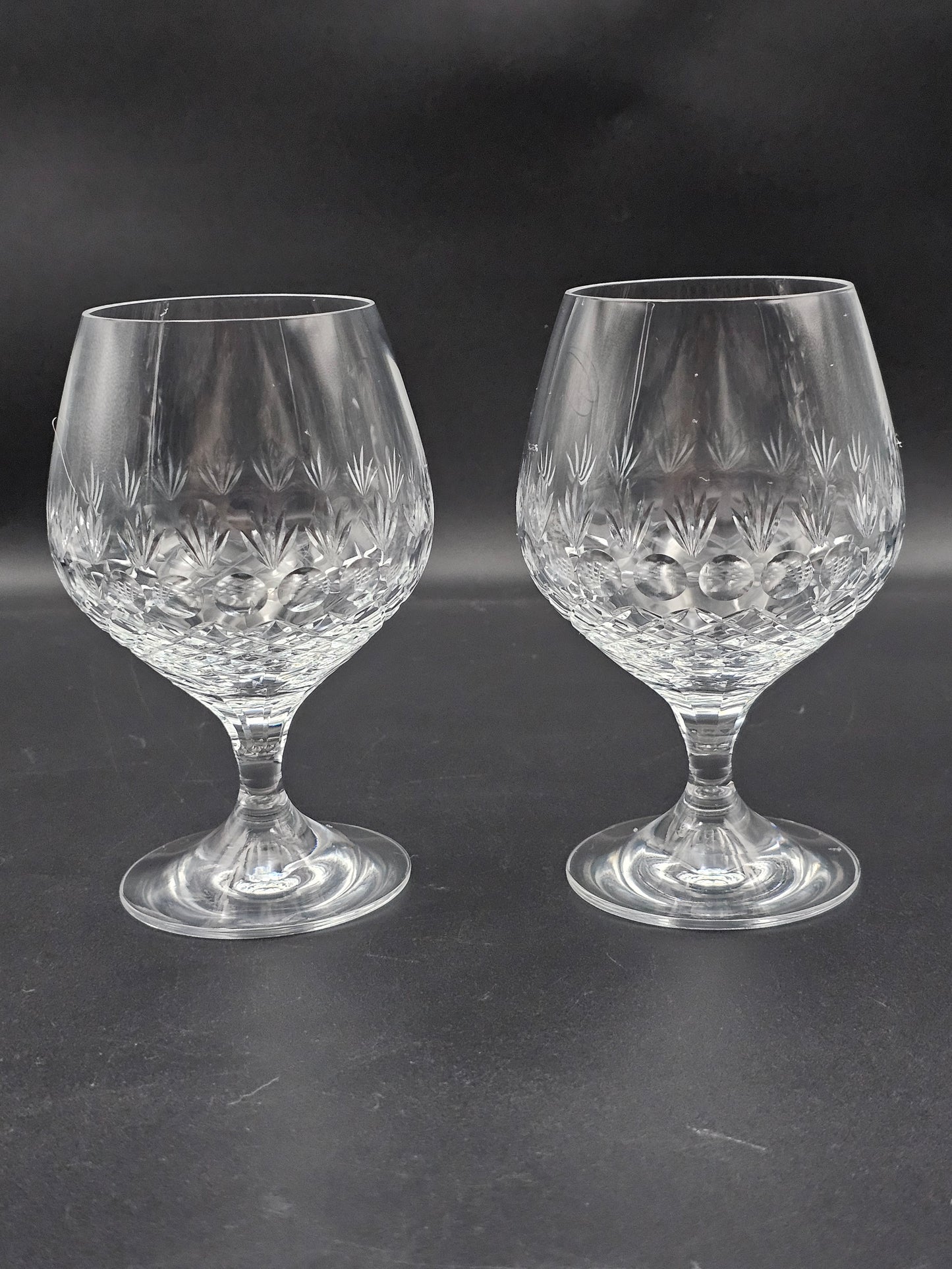 Beautiful vintage pair of Brandy Glasses 12oz