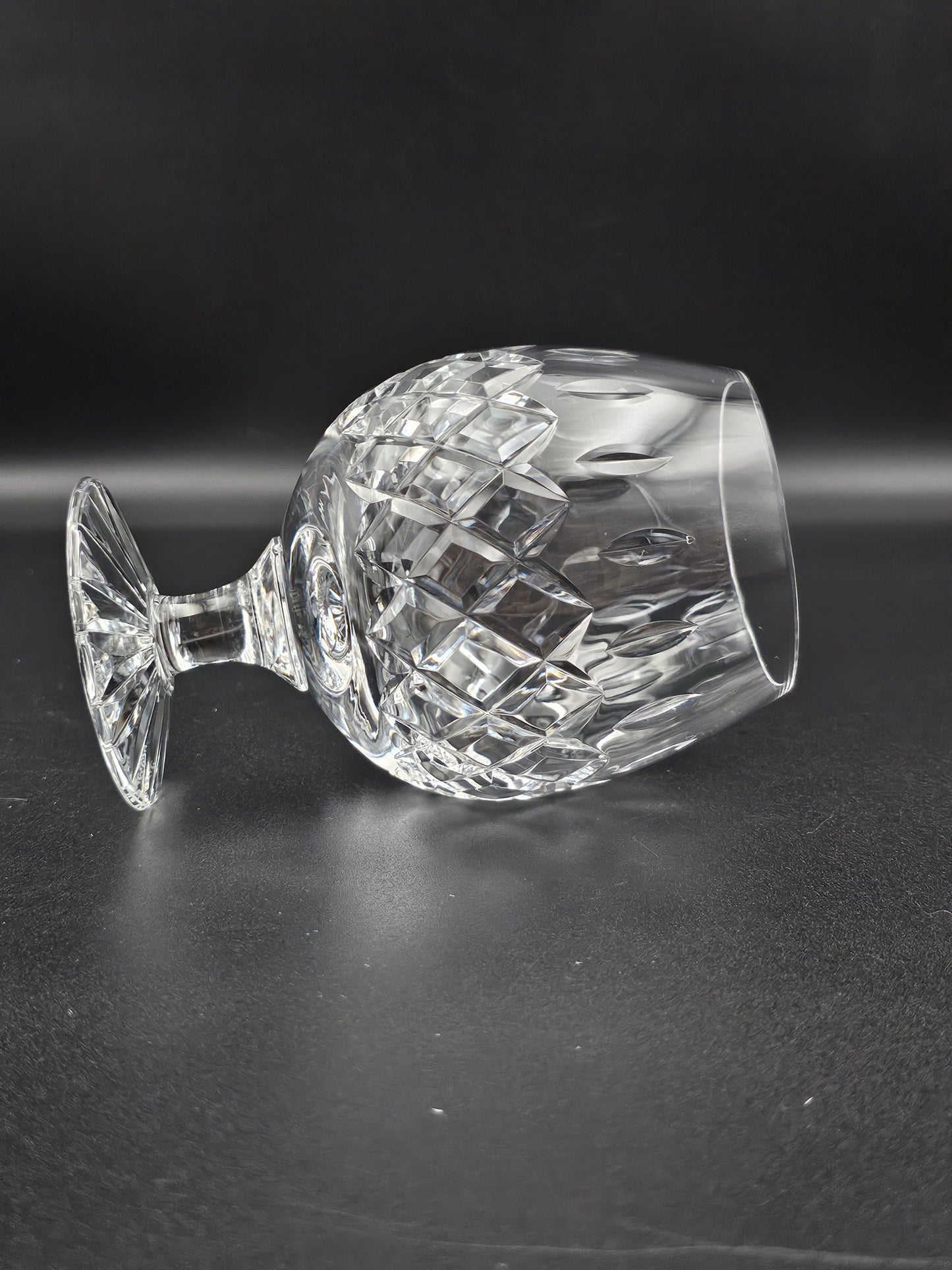 Set of 4 Royal Brierley Crystal Brandy Cognac glasses 12oz Gainsborough pattern