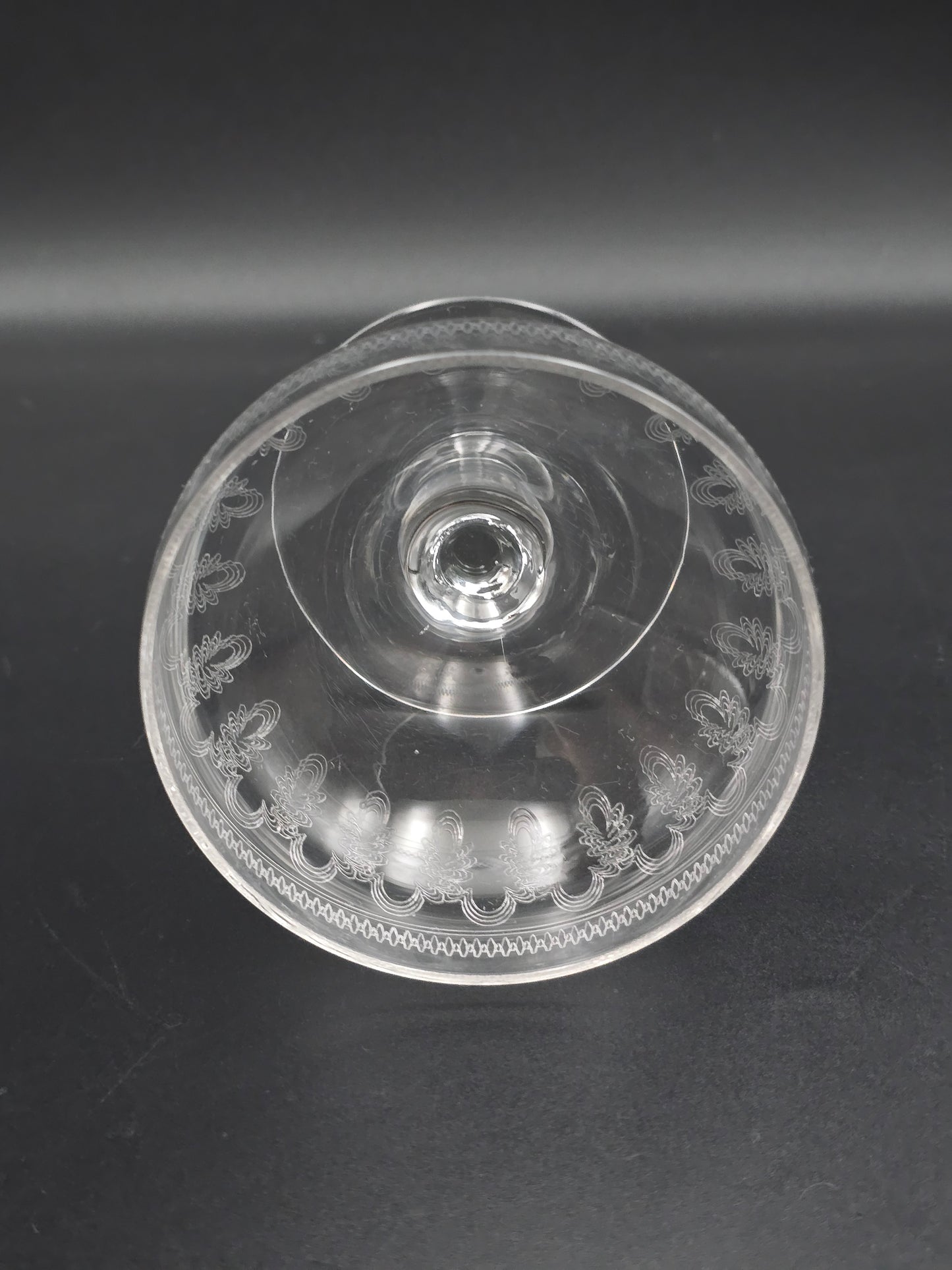 Elegant trio Lady Hamilton Pall Mall Crystal Champagne Coupes. 200ml