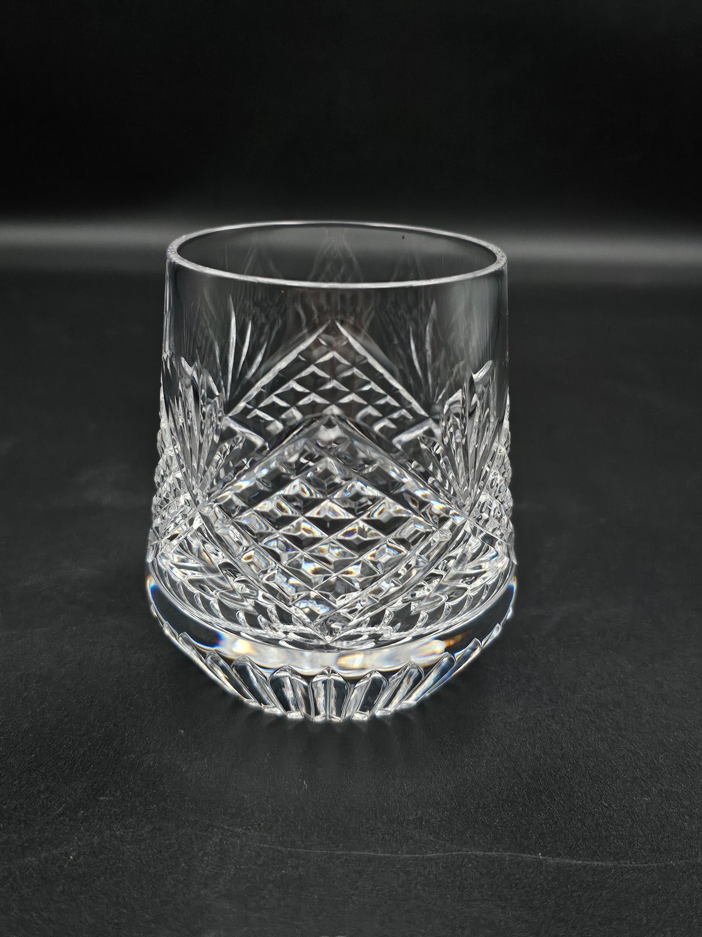 Set of 6 Fantastic Tyrone Irish Crystal Slieve Donard pattern tumbler glasses 200ml