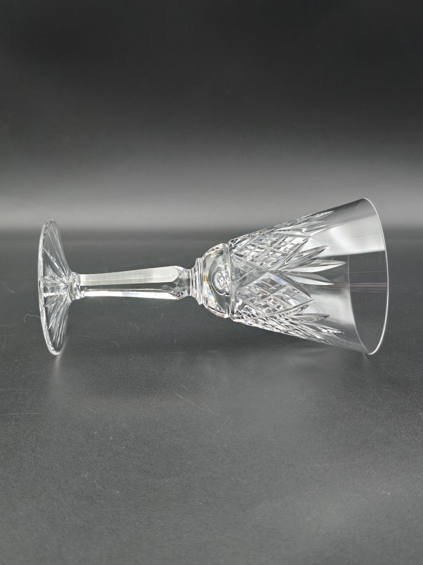 Set of 6 small Beautiful Crystal wine Glasses 175ml