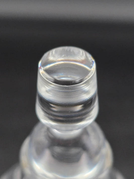 Stuart Crystal Shaftesbury Pattern Perfume scent bottle