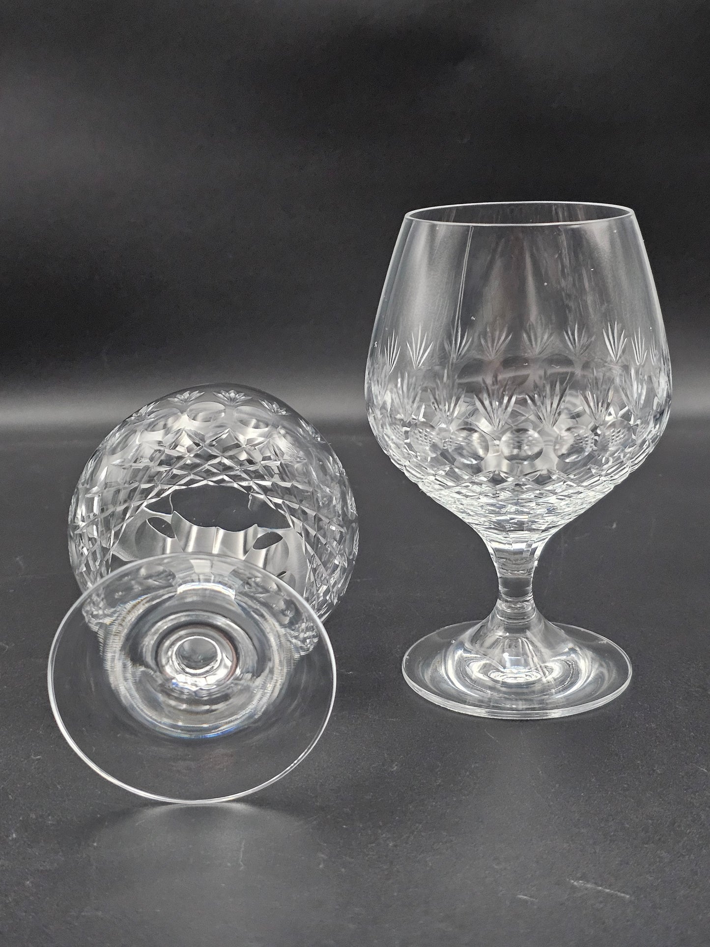 Beautiful vintage pair of Brandy Glasses 12oz