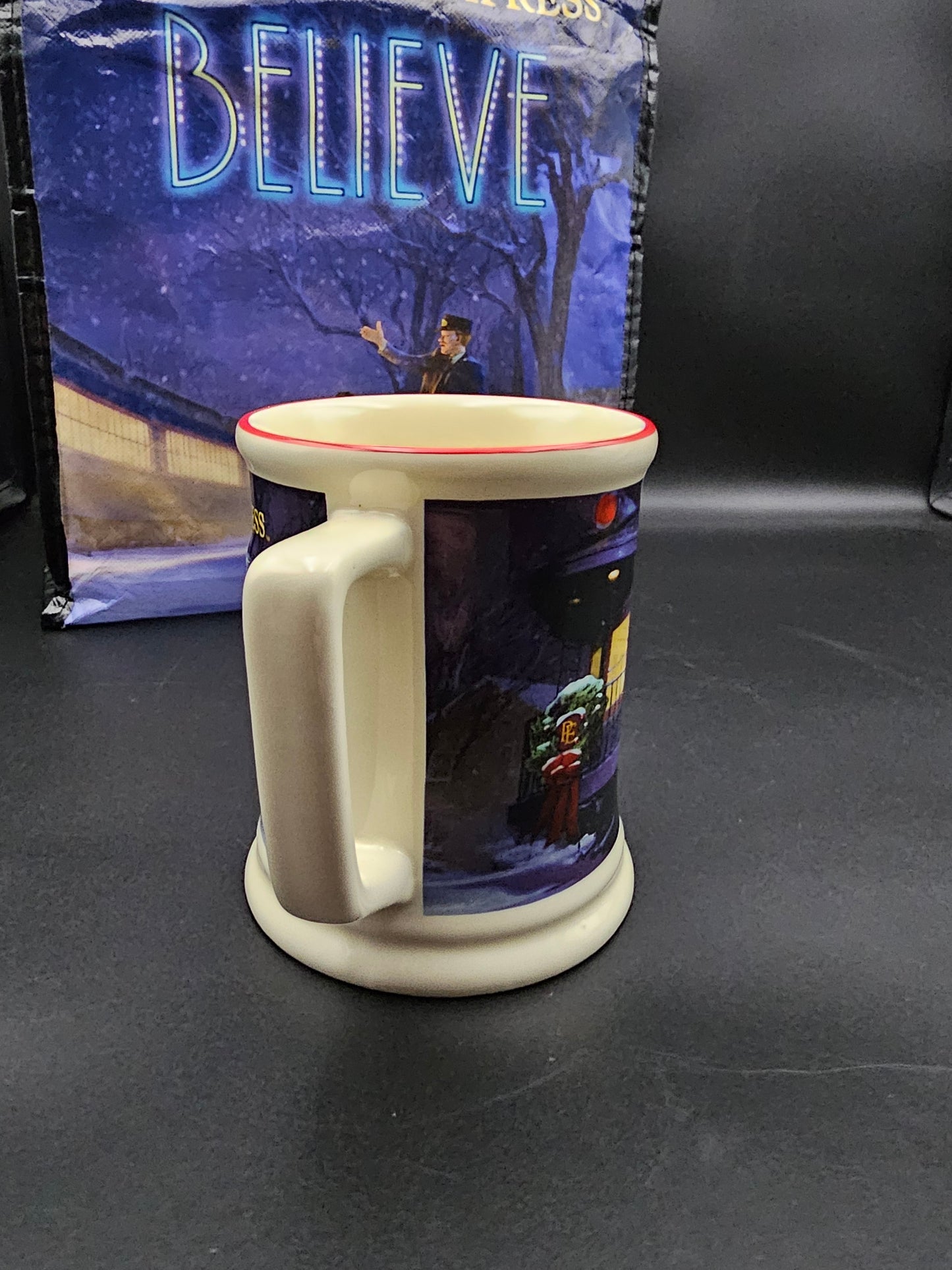 The Polar Express Mug with Polar Express bag