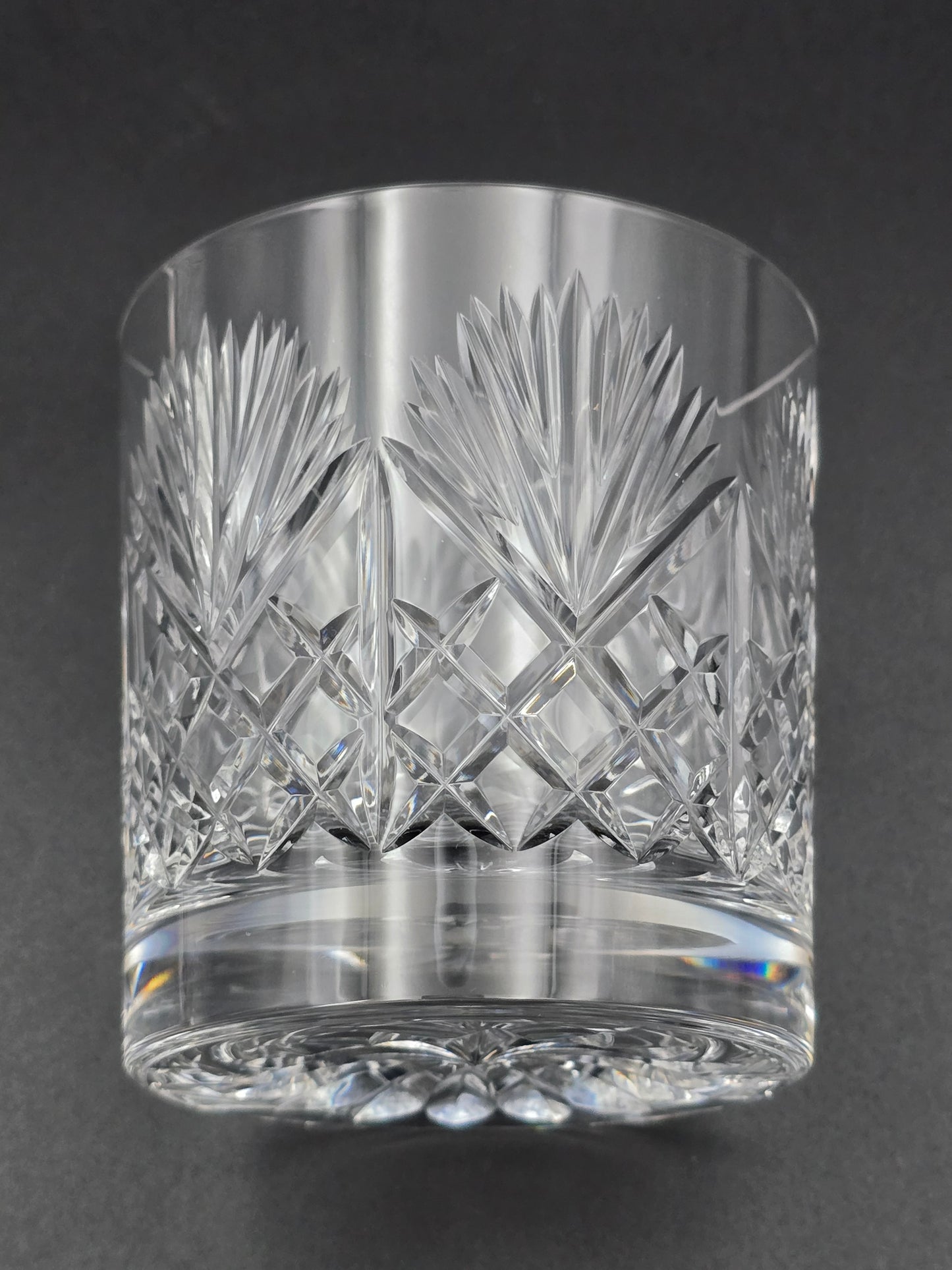 Stunning set of 6 Large Edinburgh Crystal Iona Pattern Tumblers. 10oz