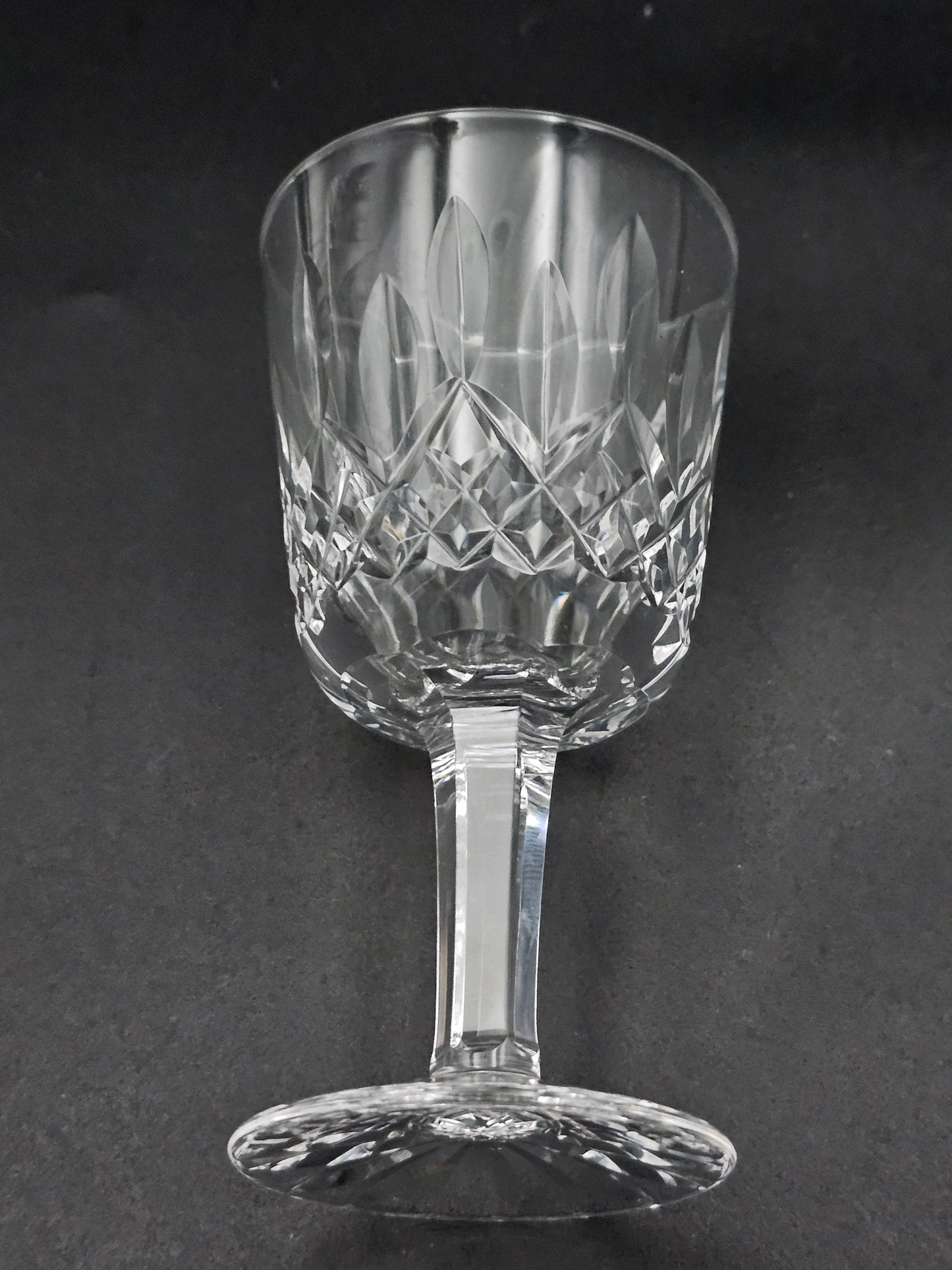 Waterford Lismore Crystal sherry glasses. Set of 6. 80ml